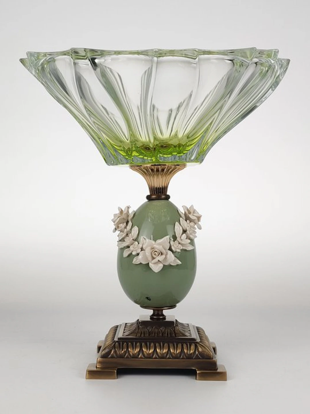 SECOLOVENTESIMO - Goblet - 24kt gold, Biscuit porcelain - Great Standing Cup