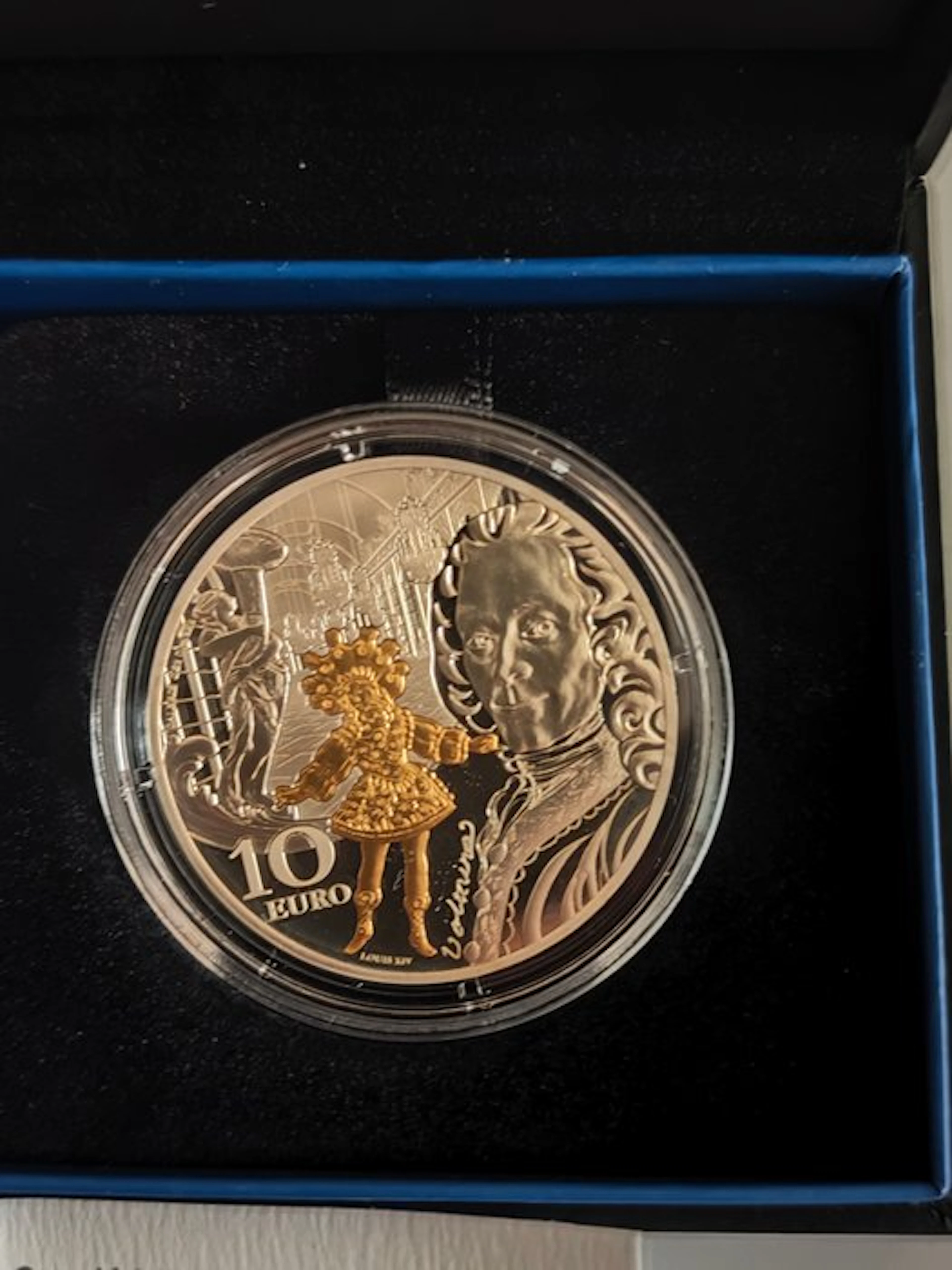 France. 10 Euro 2018 "Baroque and Rococo - Europa Star" Proof (No
