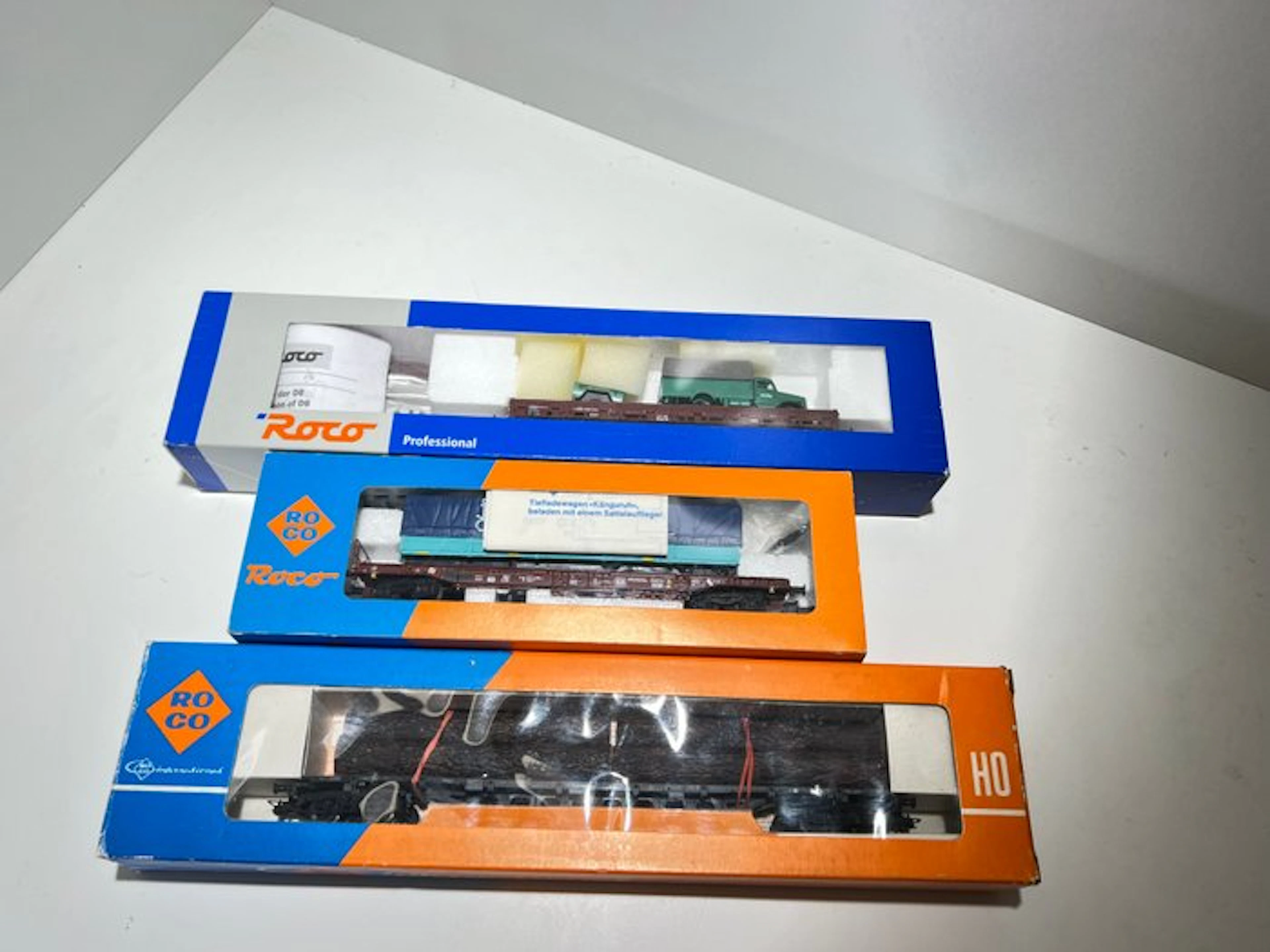 Roco H0 - 44311B/47788/4360 - Model train freight wagon set (3) - DB