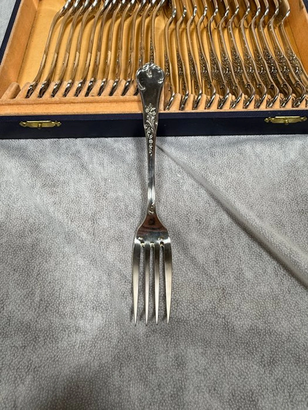 Orfèvrerie Wiskemann - Fish cutlery set for 12 (24) - Silverplated