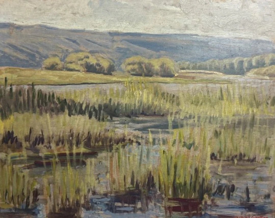 Didier Groffier (1912-1979) - Luministisch landschap