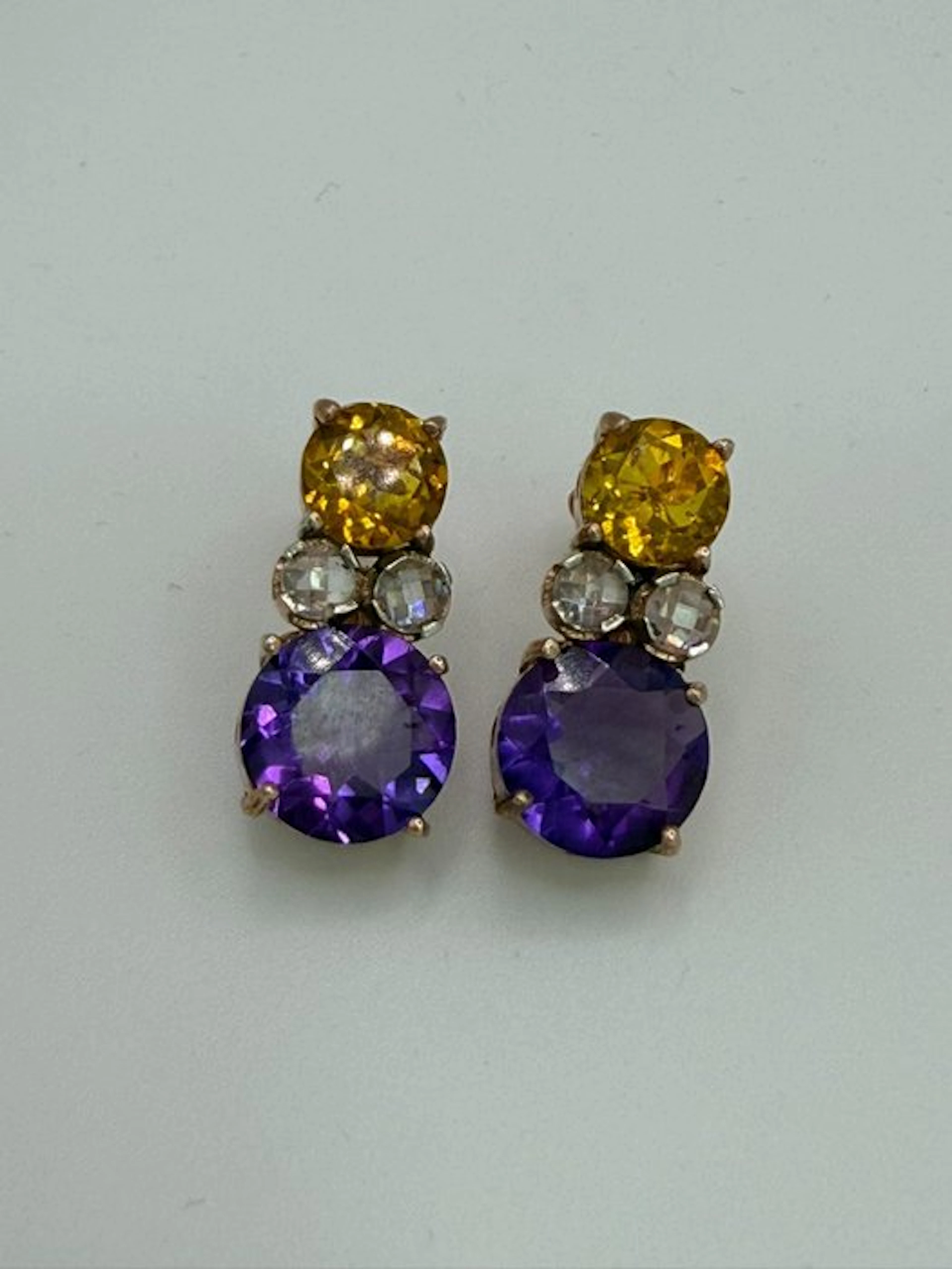 No reserve price - Earrings - 9 kt