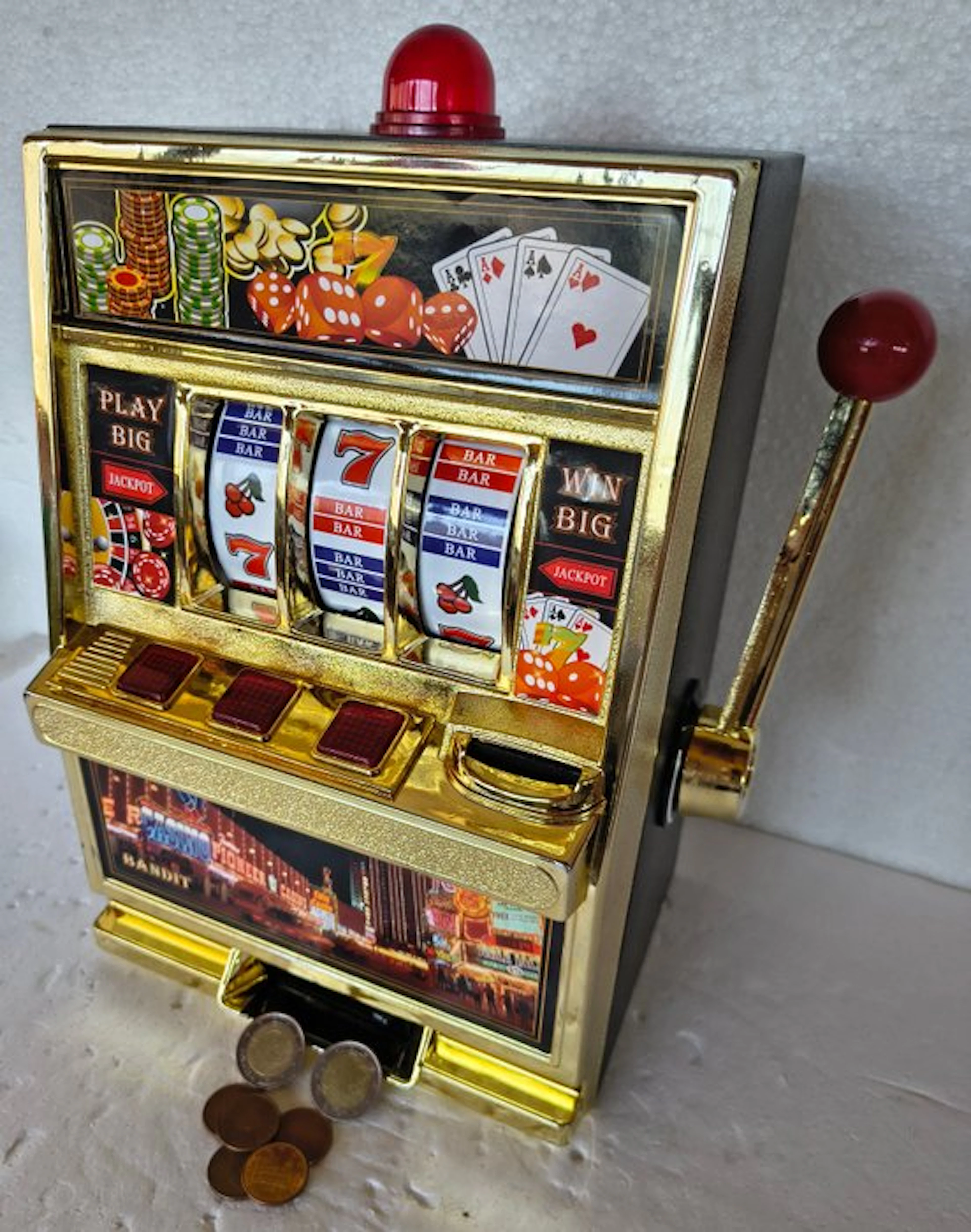 Nataluna - Slot machine - Modello con braccio - Slot Machine Poker
