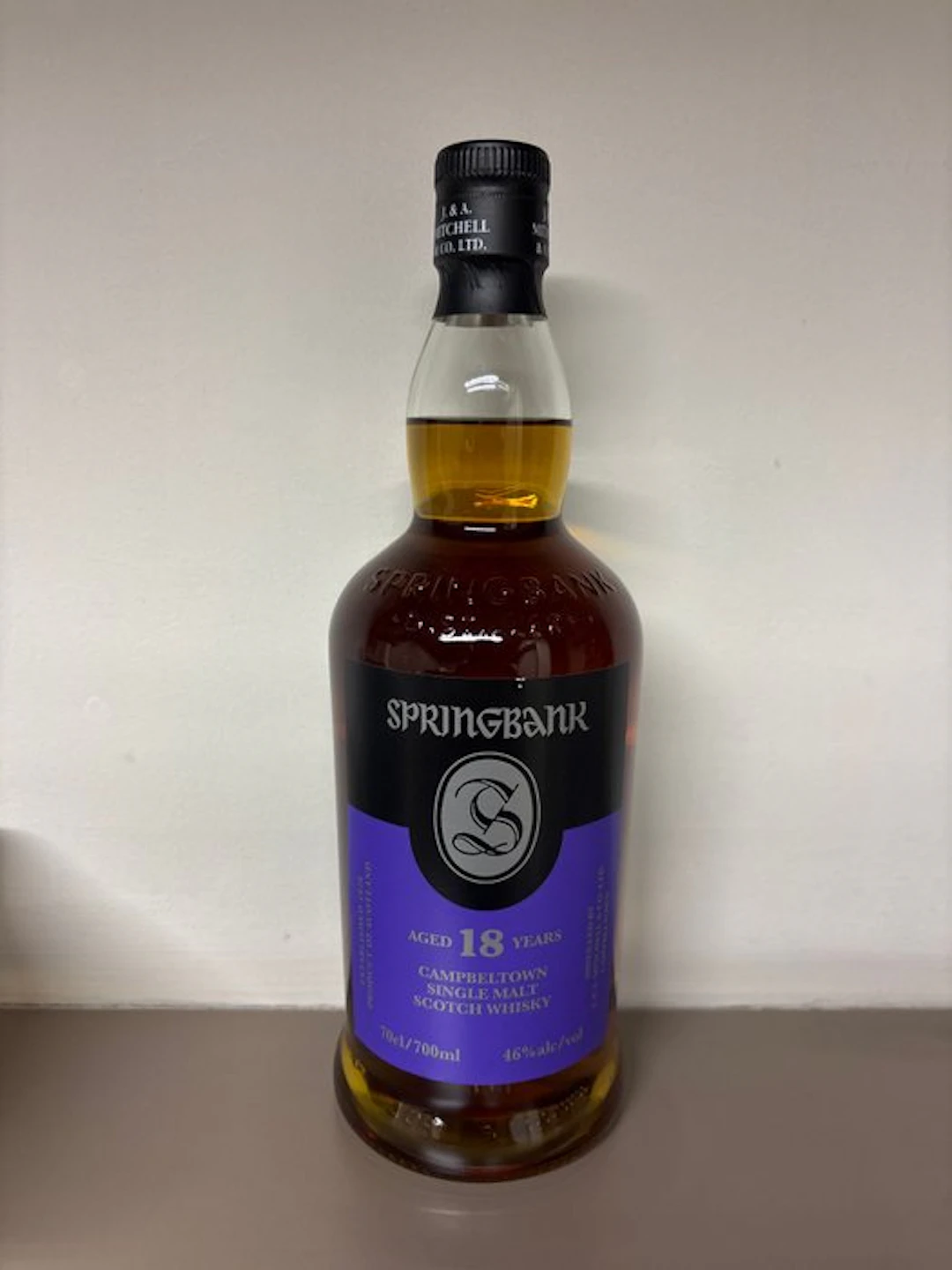 Springbank 18 years old - b. 2026 - 70cl