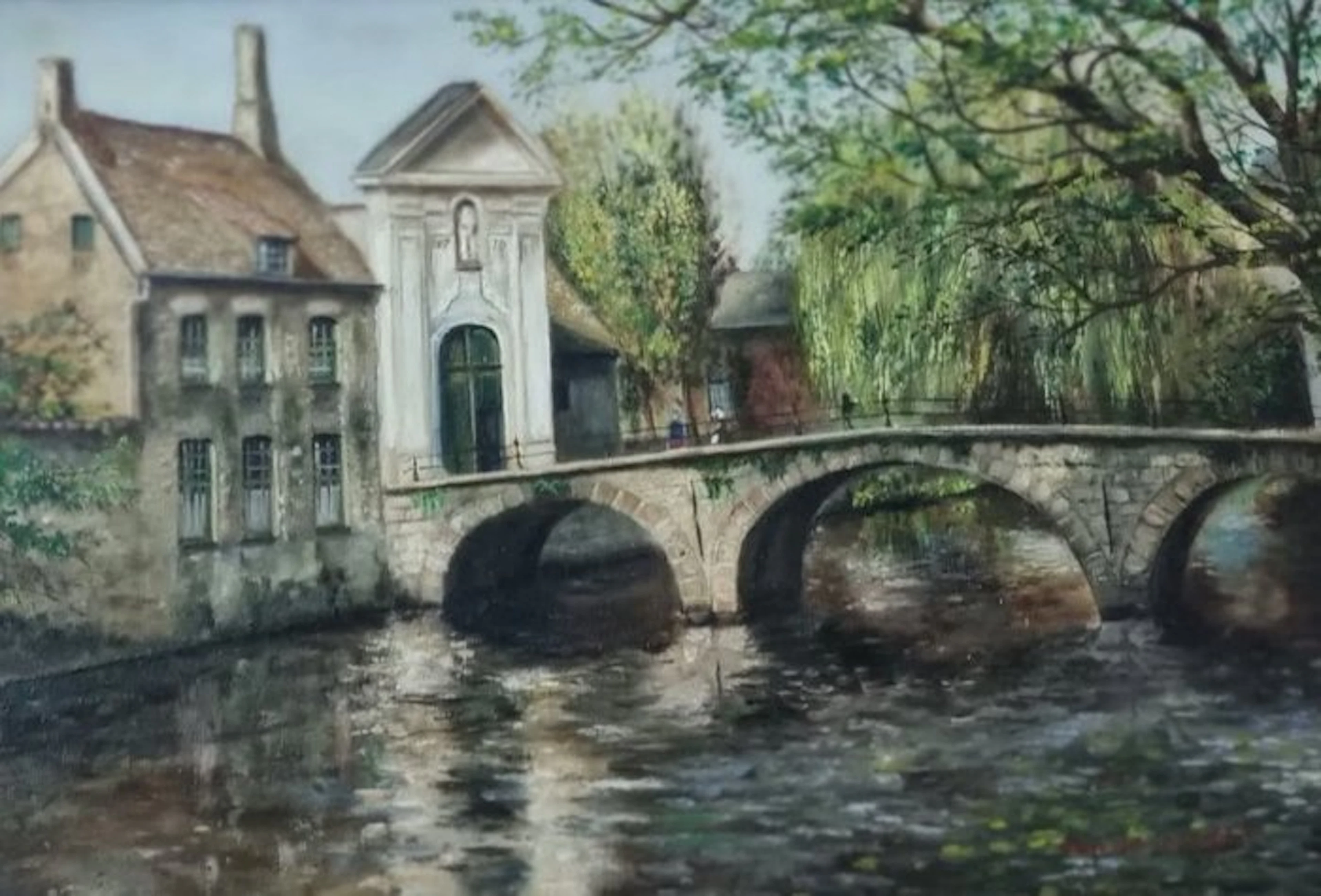 Van de Voorde (XX) - Brug aan het water