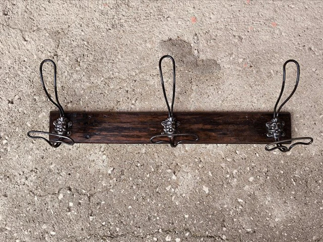 Hat stand - Wood, Metal