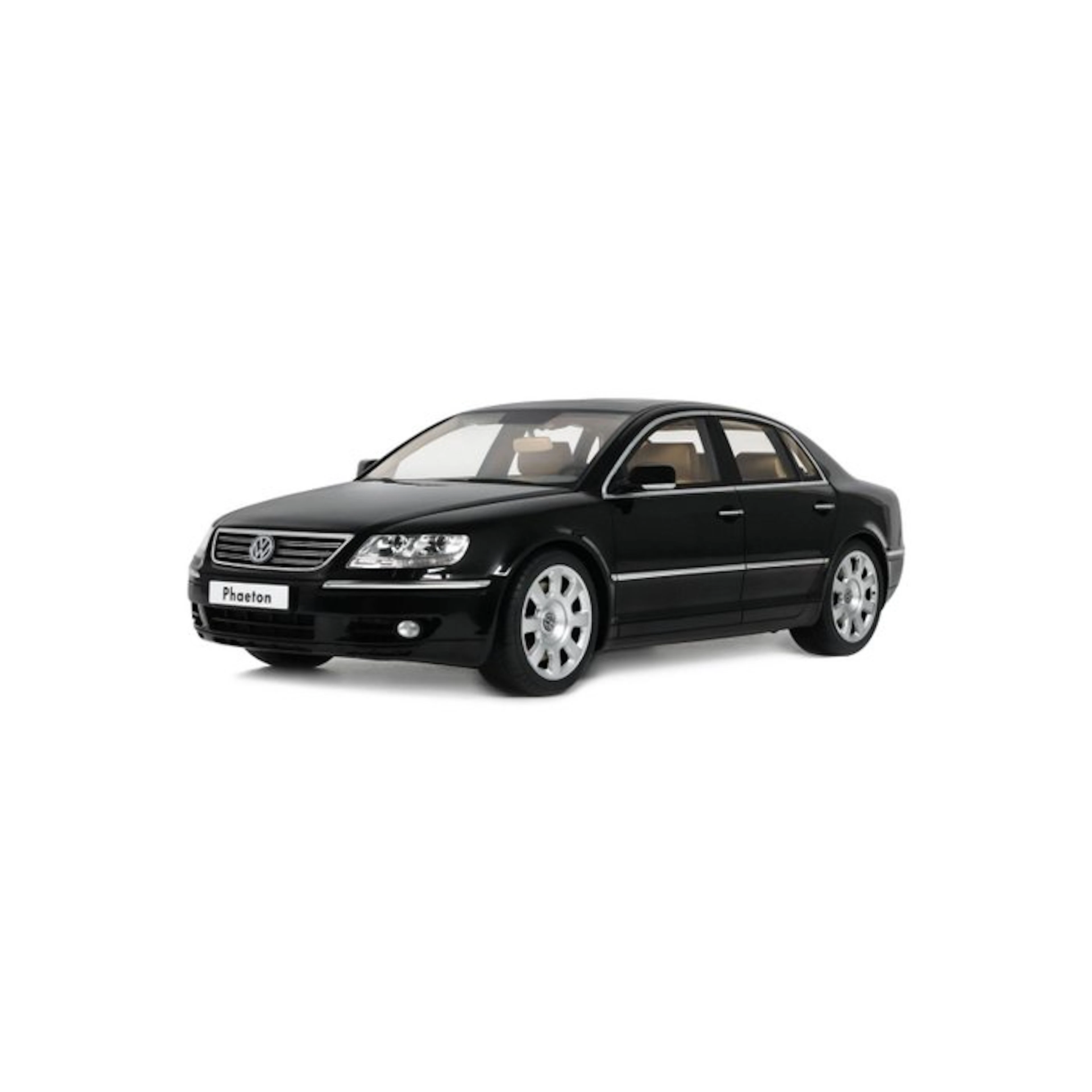 Otto Mobile 1:18 - Model car - Volkswagen Pheaton 6.0 W12 – 2005 – Zwart