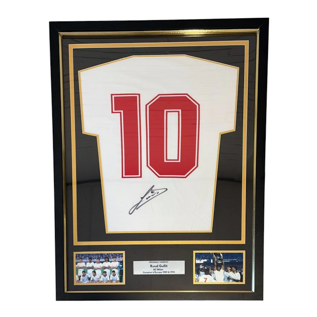 AC Milan - European Football League - Ruud Gullit - Football jersey