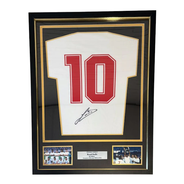 AC Milan - European Football League - Ruud Gullit - Football jersey