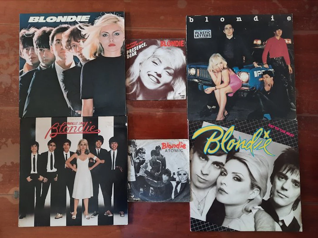 Blondie - First 4 Studio Albums and 2 x 7' singles...