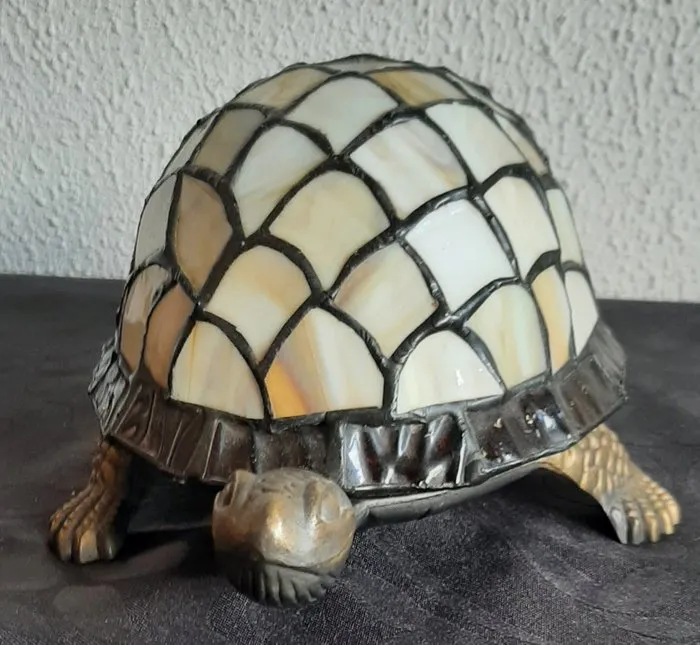 Tiffany style - Lamp - Glass, Copper