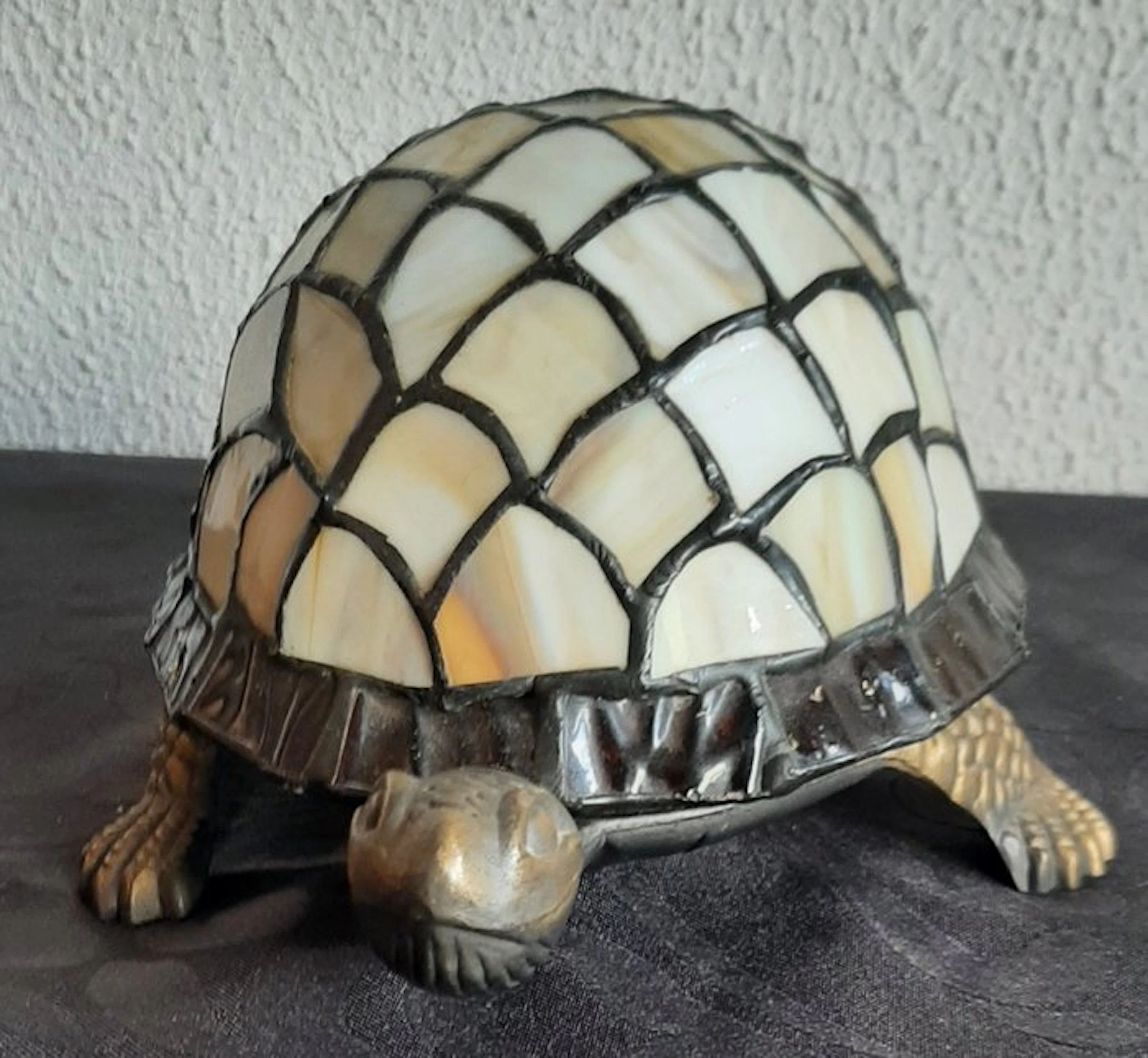 Tiffany style - Lamp - Glass, Copper