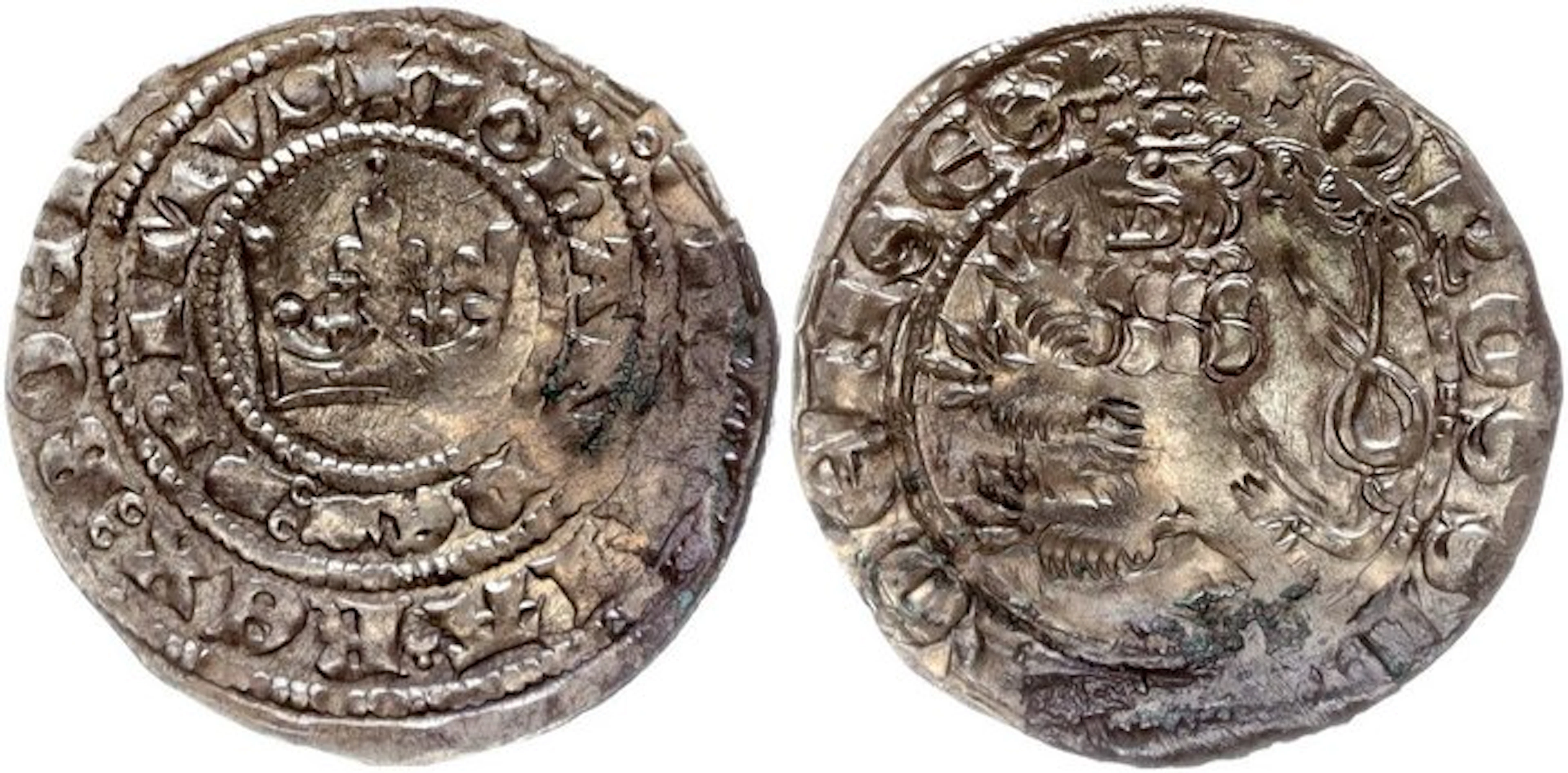 Czech Republic Bohemia. Johann von Luxemburg (1310-1346). Prager Groschen o. J.