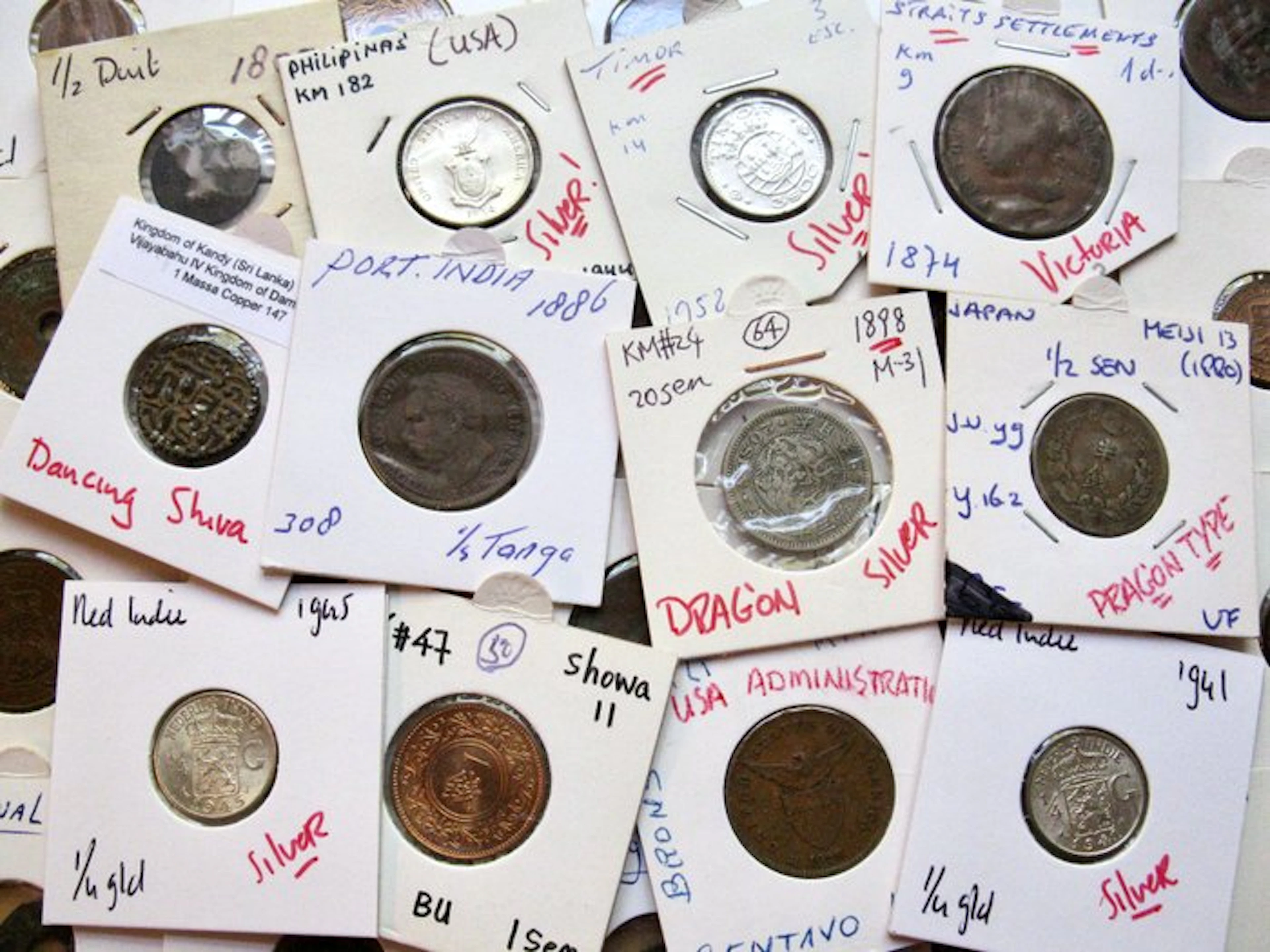 Asia. 150+ Coins | 10+ Silver | 1273-2017 | Varied...