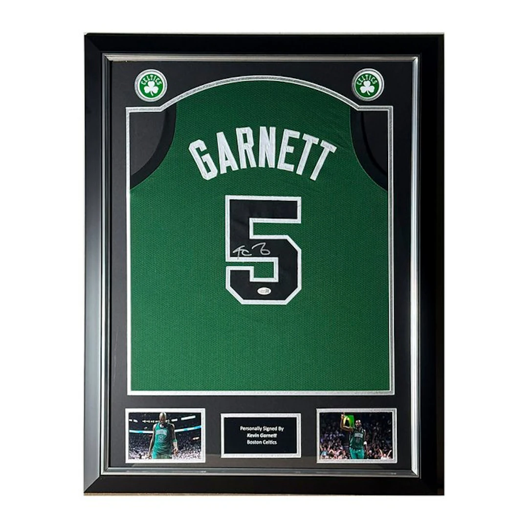 Boston Celtics - NBA - Kevin Garnett HOF Signed Boston...