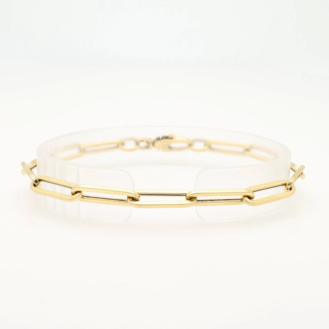 Chain bracelet - 18 kt. Yellow gold