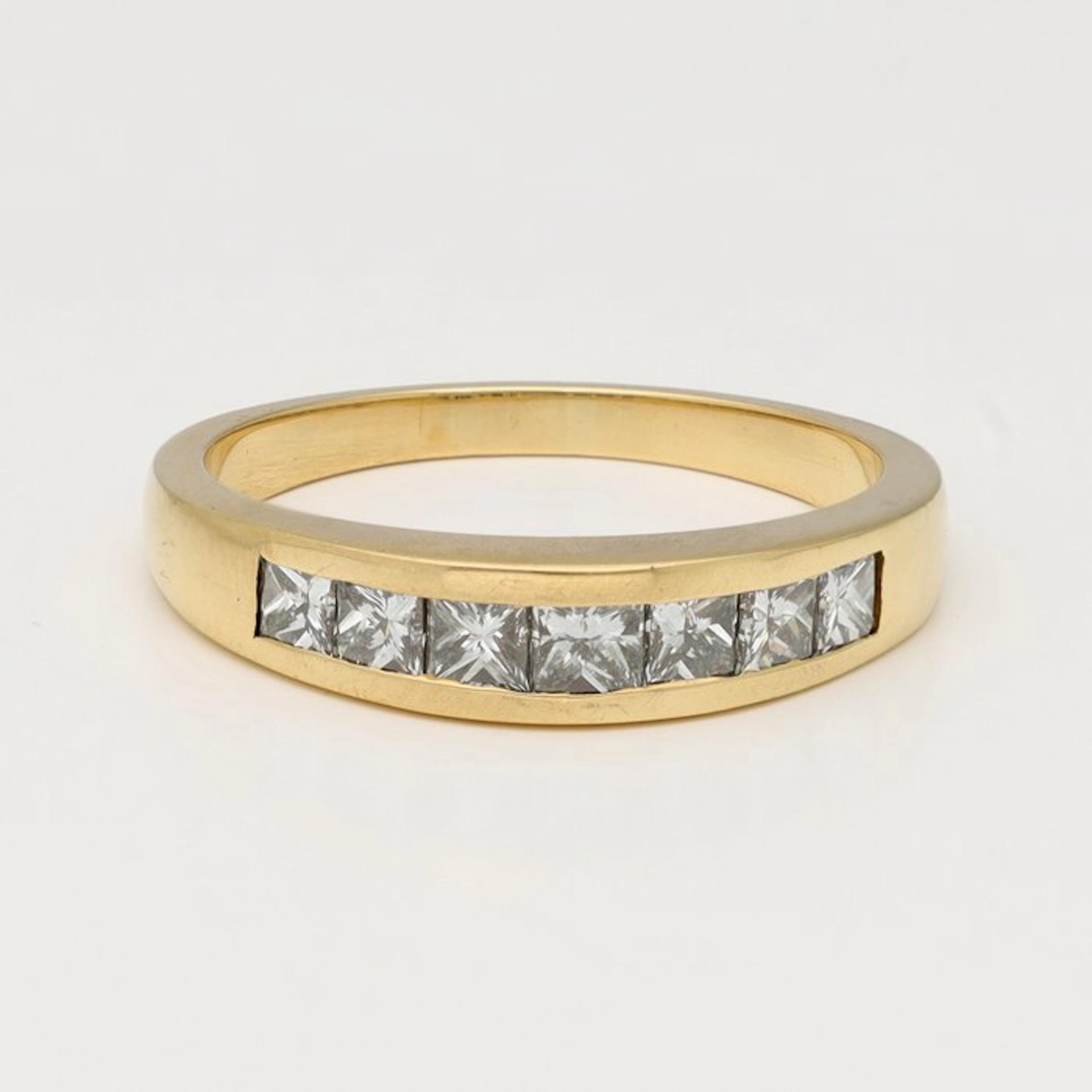Ring - 18 kt. Yellow gold Diamond (Natural)