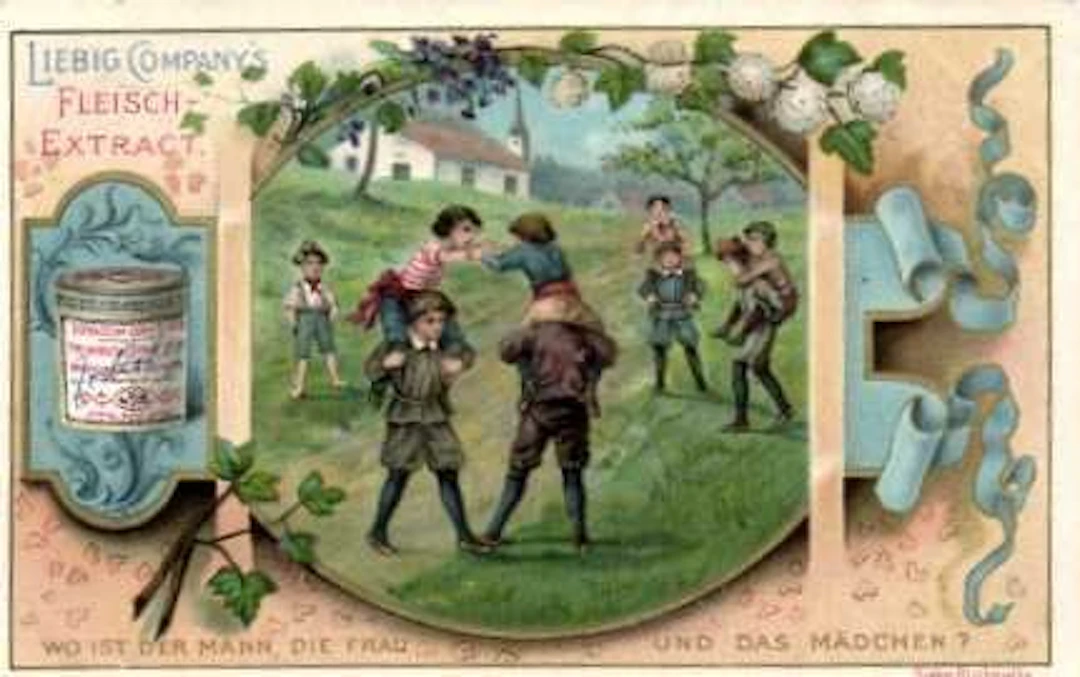 LIEBIG chromos - series S 524 and S 525 - Germany - Postcard (12) - 1897-1897