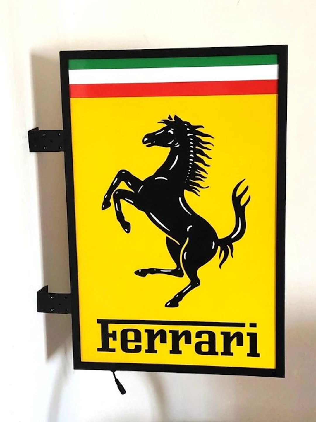 FERRARI Double-Sided Sign - Luminosa - 2026