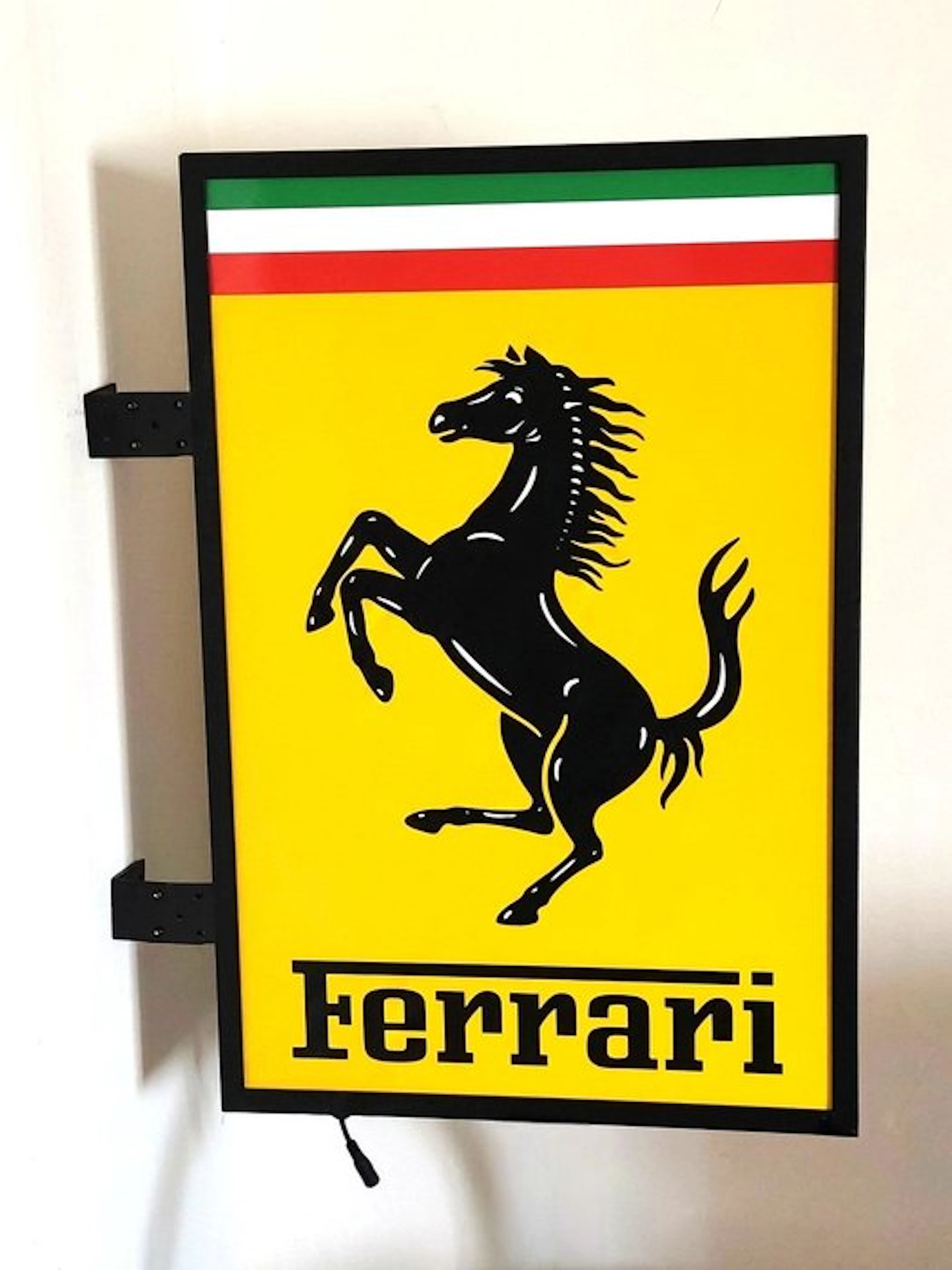 FERRARI Double-Sided Sign - Luminosa - 2026