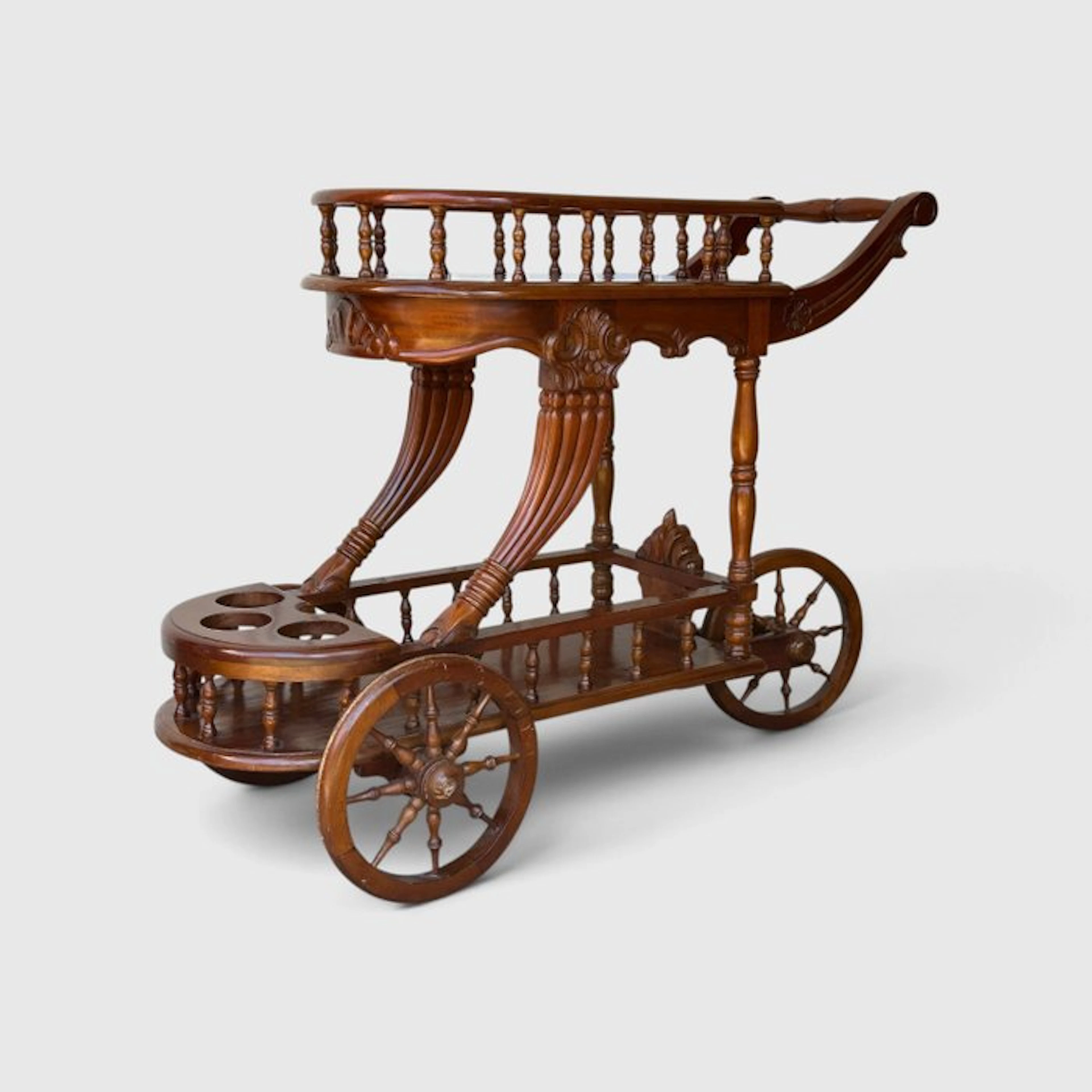 Serving trolley - Wood