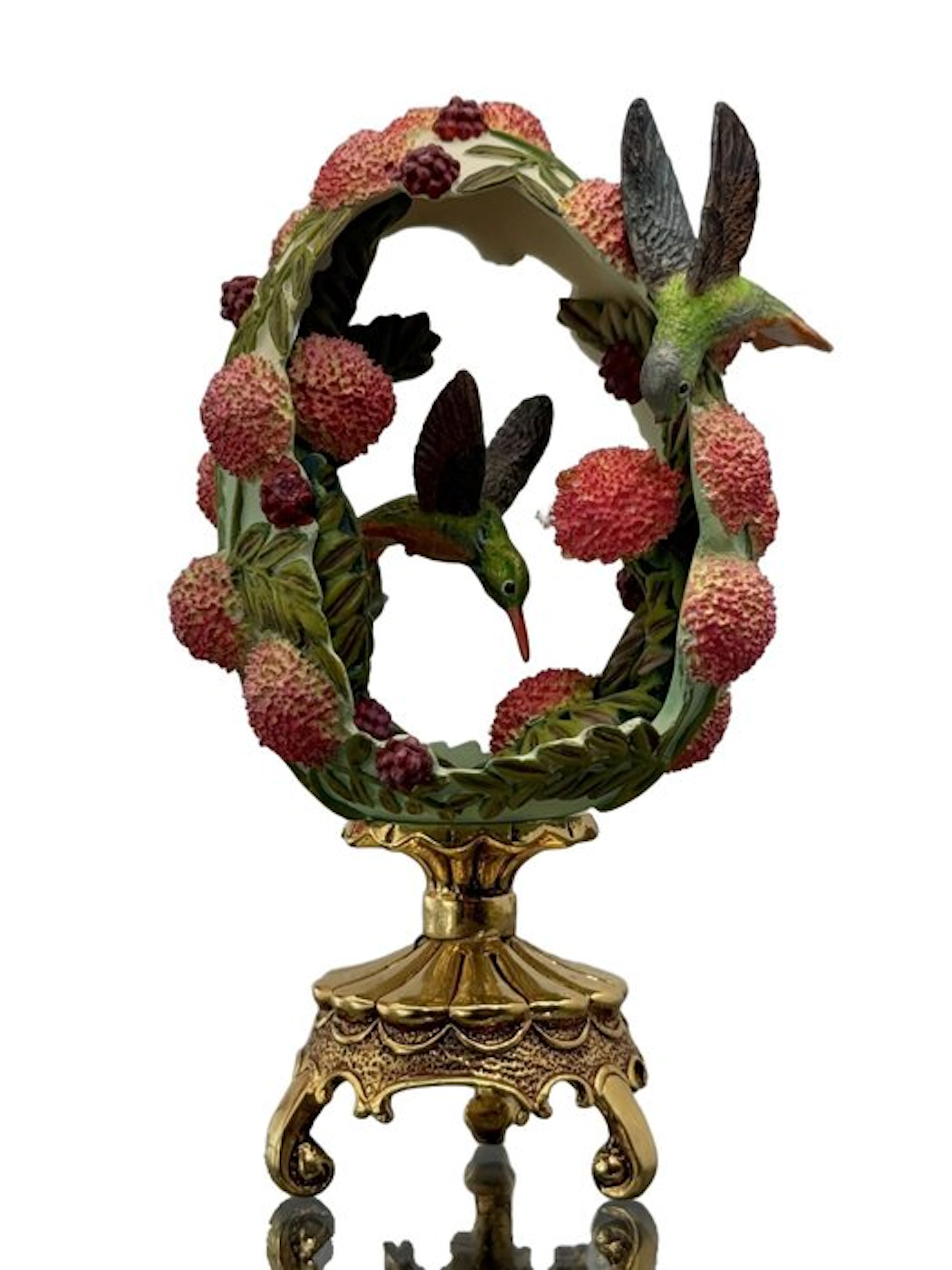 Fabergé egg - Imperial Hummingbird Egg with 24 Karat Gold...