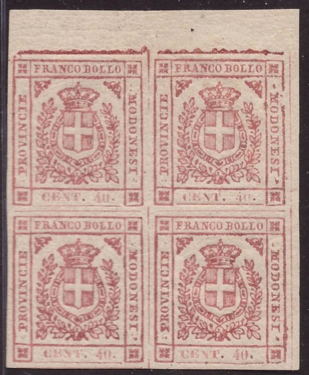 Italian Ancient States - Modena 1859 - 40 c
