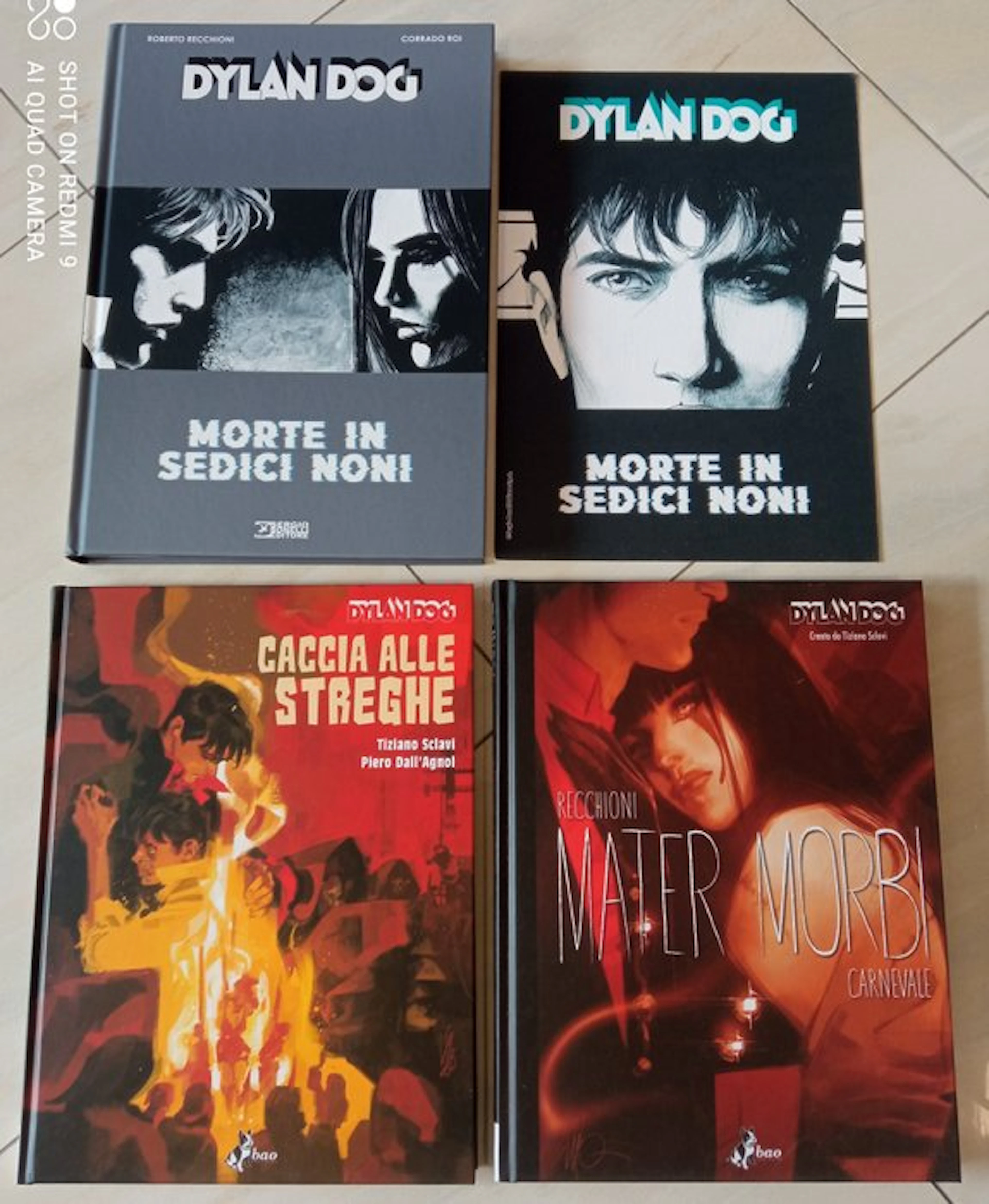 Dylan Dog - voluimi con variant cover + stampa - 3 Album - Limited edition