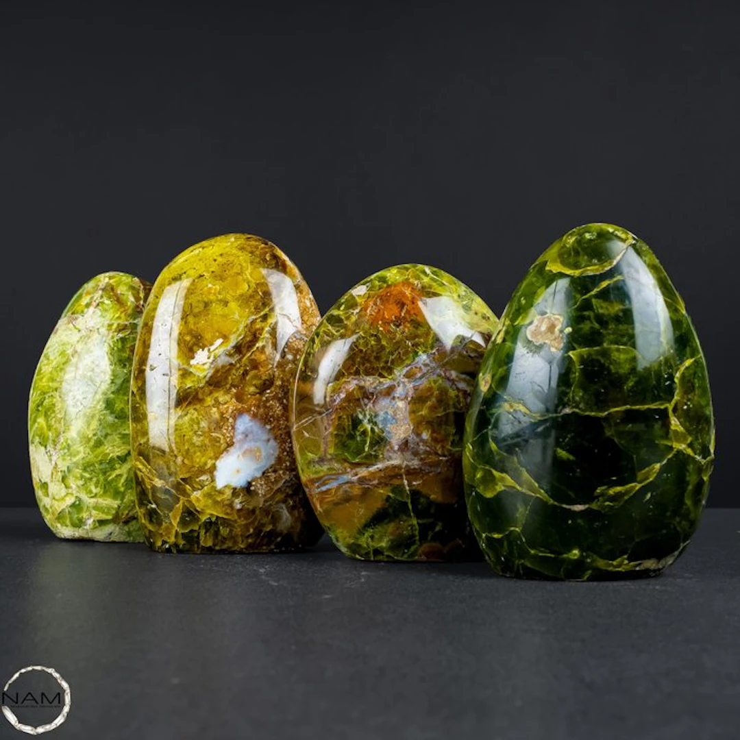 Green Opal – Green Opal Freeform Set – Four unique...