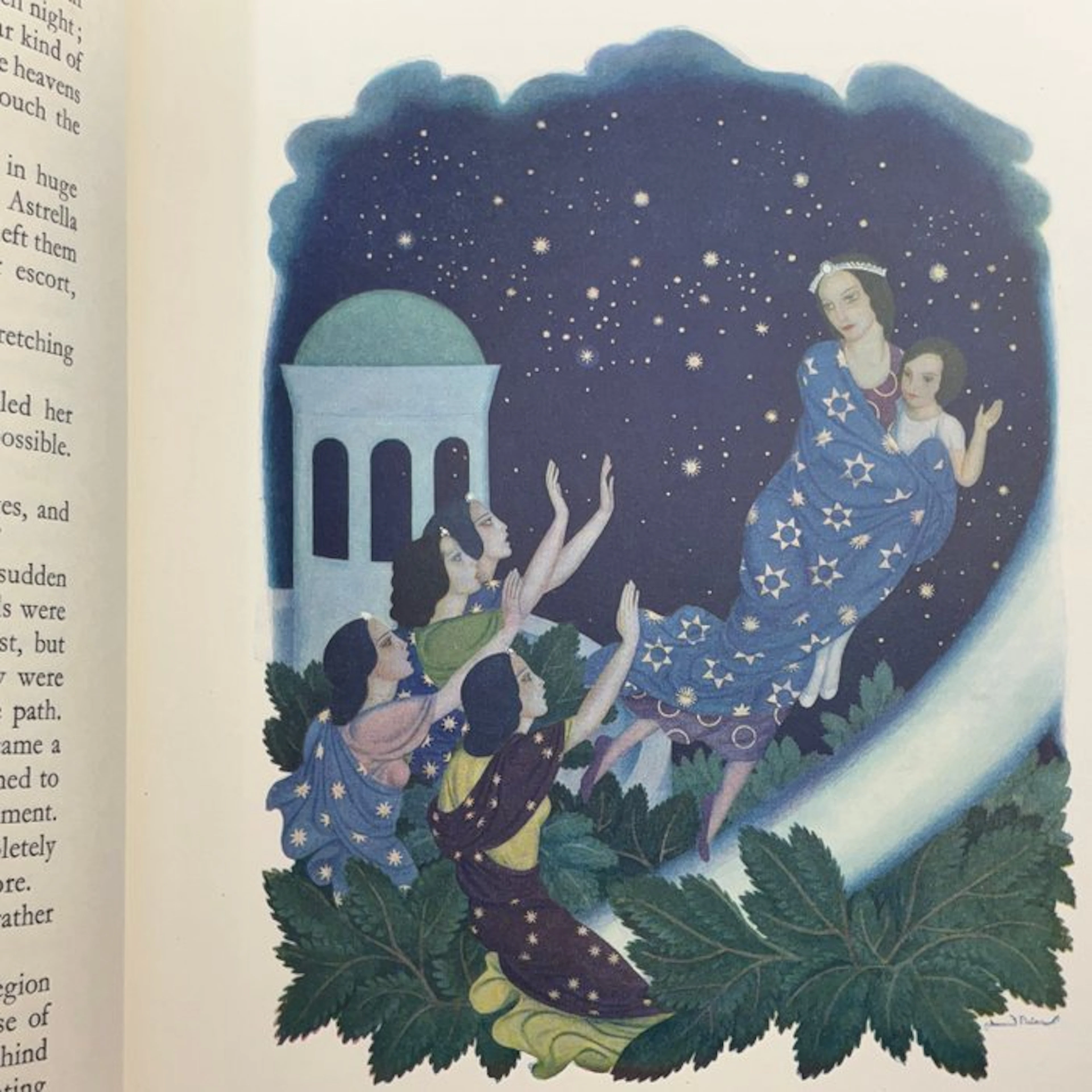 Mary Crary / Edmund Dulac (ill) - The Daughters of the Stars - 1939