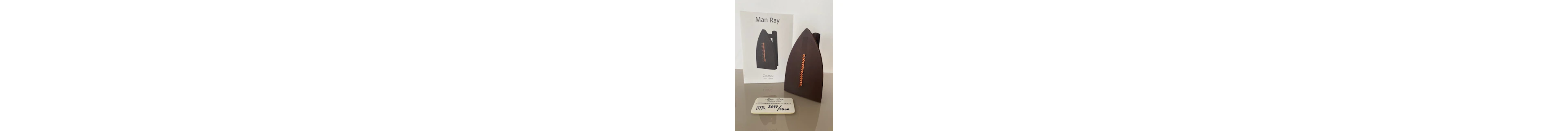 Man Ray (1890-1976) - Sculpture, Cadeau - 17 cm - Iron - 1974