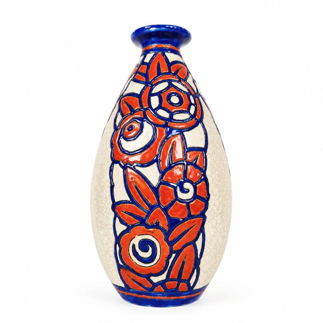 Boch Fréres La Louvière - Charles Catteau - Vase - Art Deco