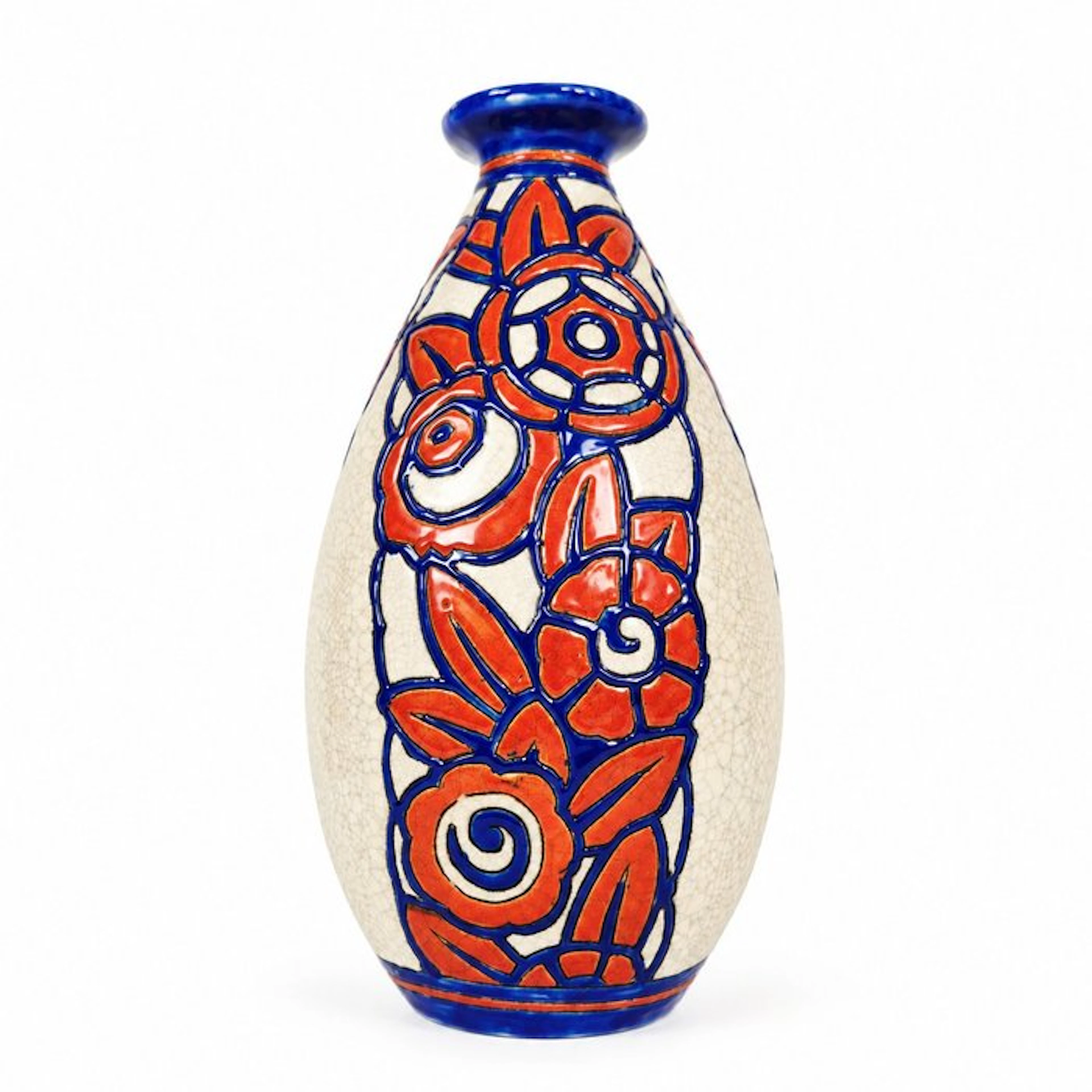 Boch Fréres La Louvière - Charles Catteau - Vase - Art Deco
