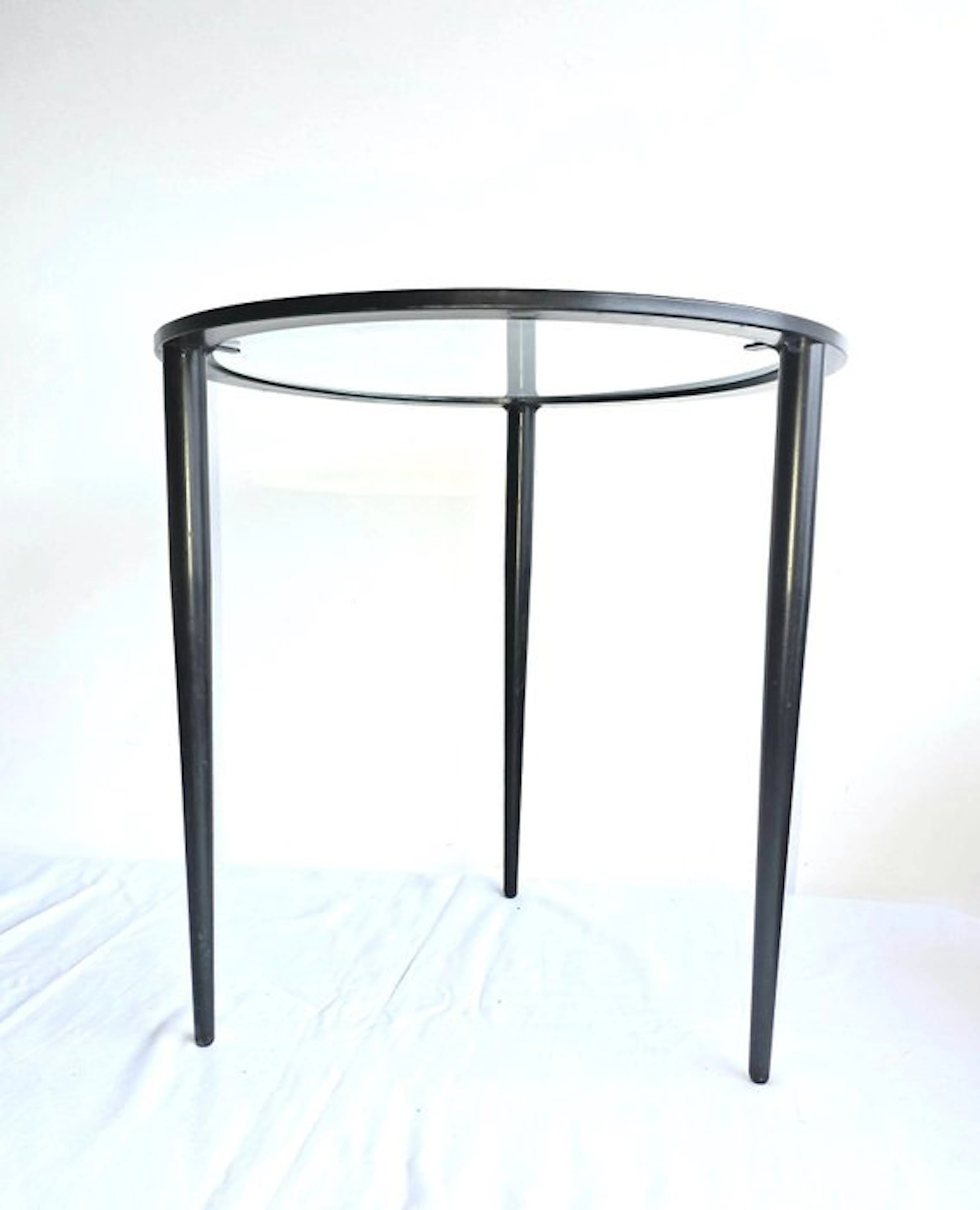 Table - Glass, Metal