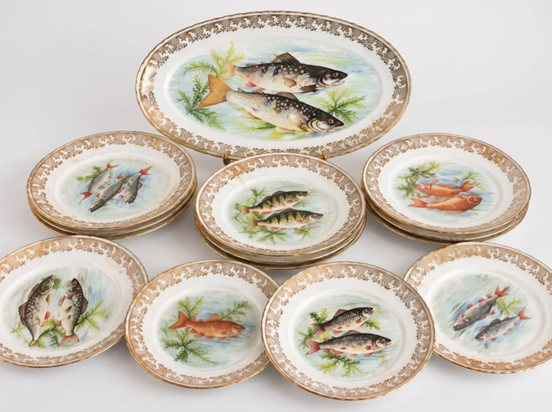 Table service for 6 (12) - Porcelain