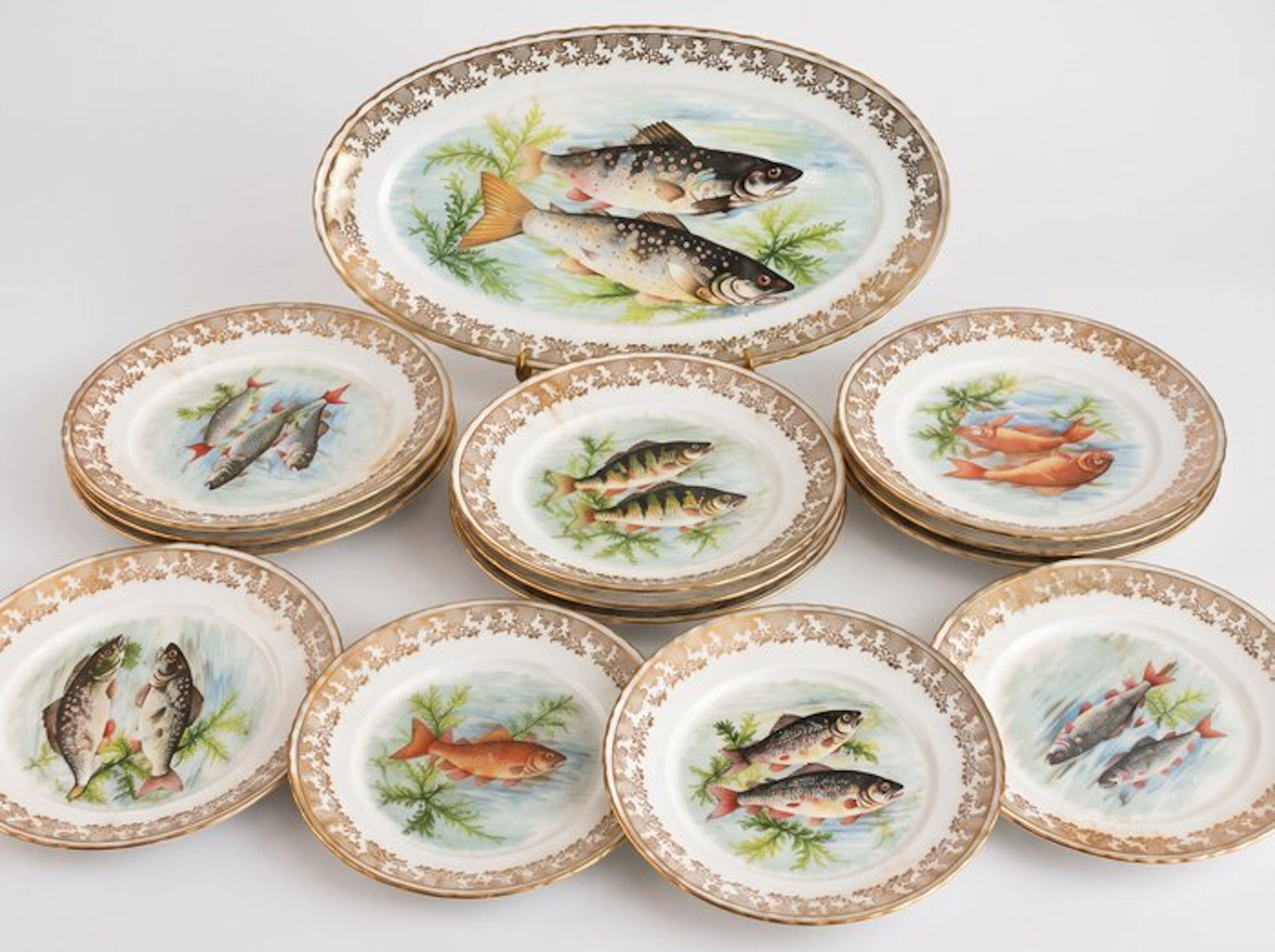 Table service for 6 (12) - Porcelain