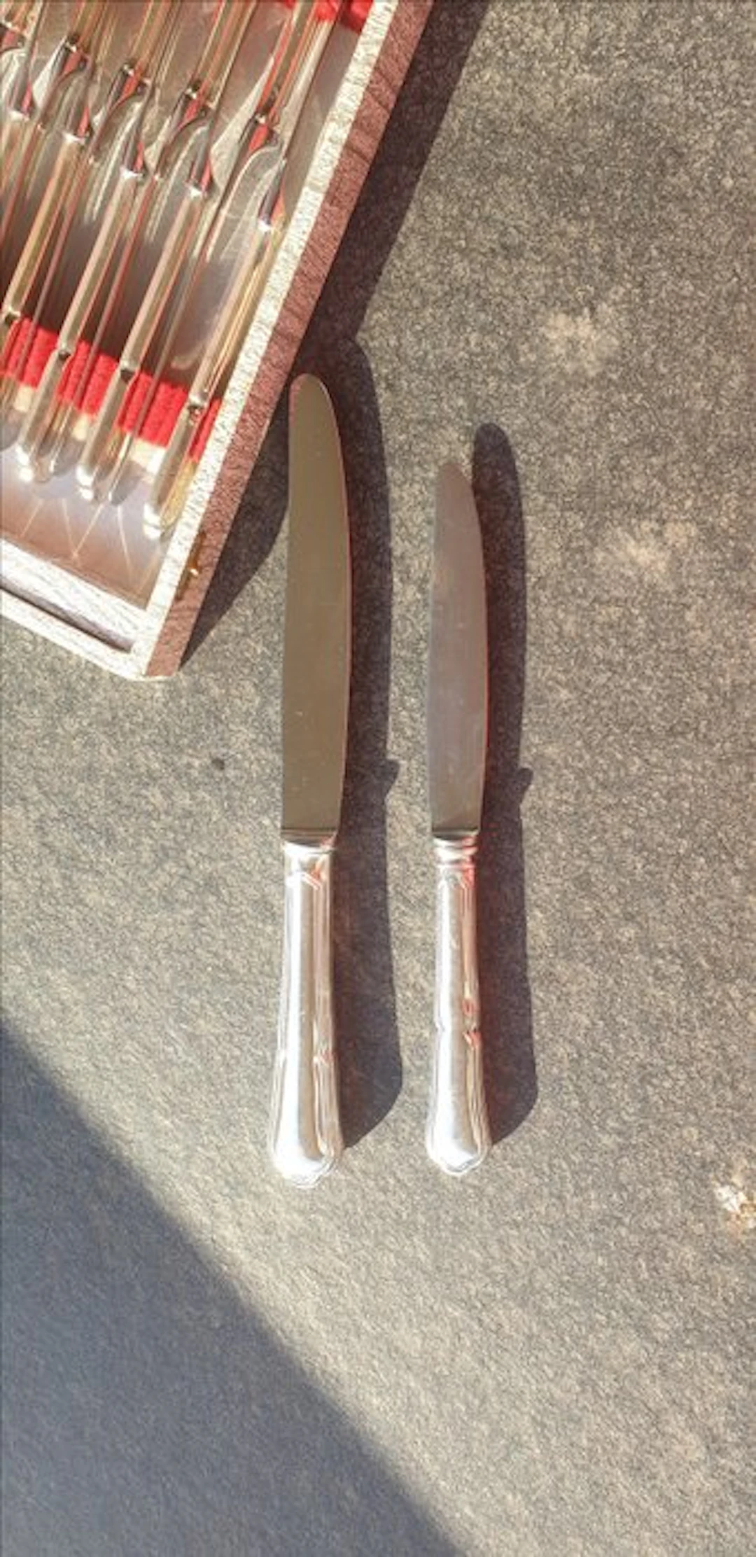 Fruit knife (24) - Steel, Silverplated