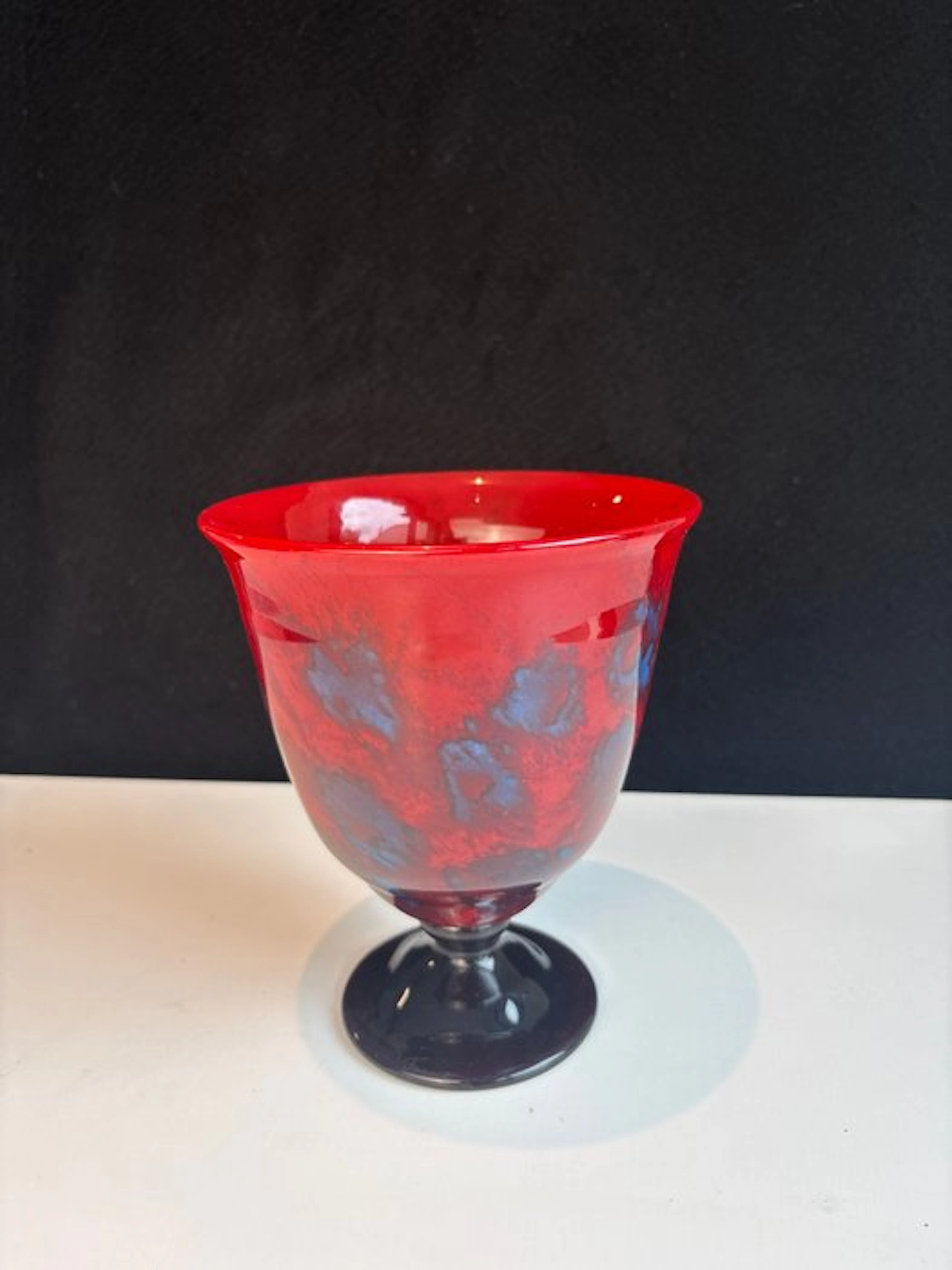 Verreries Schneider - Vase - Schneider France – Signed...