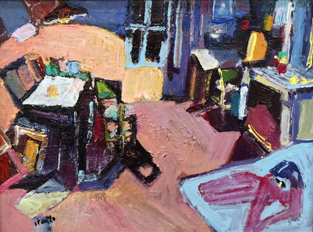 Joan Iranzo (1928-2006) - El estudio del pintor - NO RESERVE