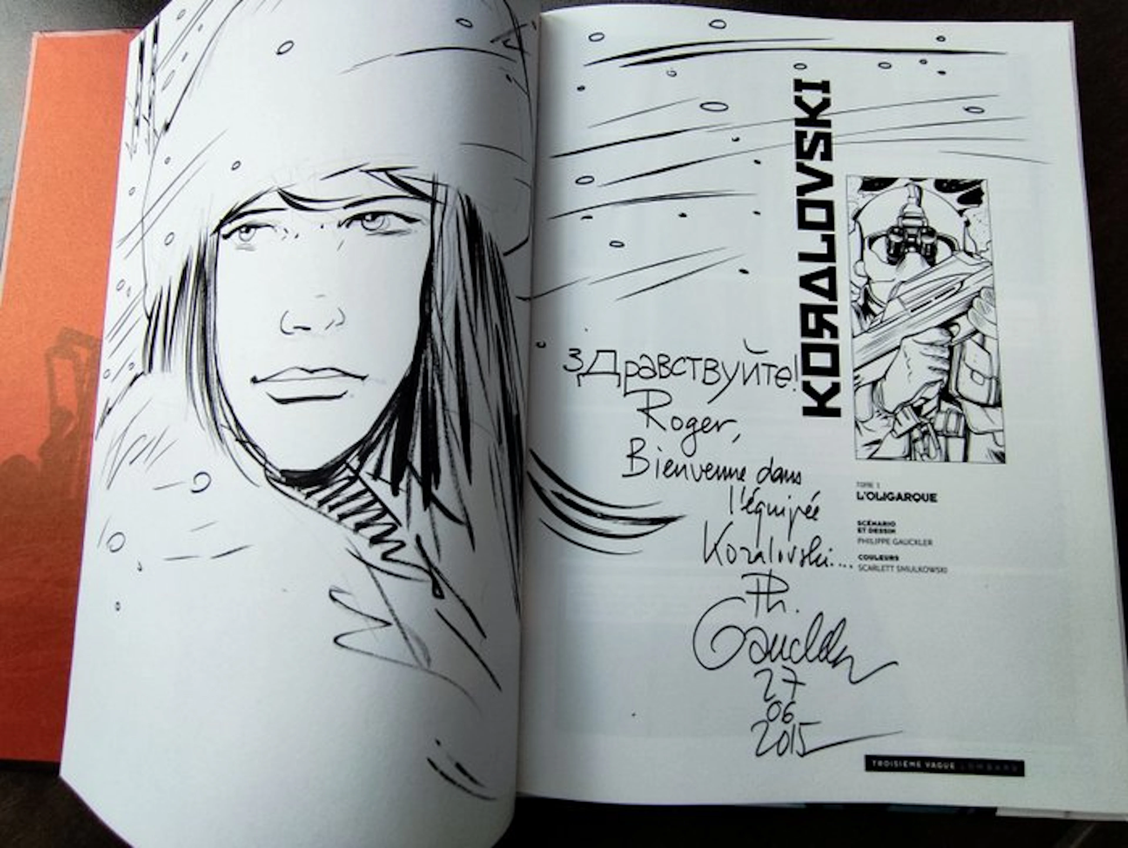 Koralovski T1 + dédicace - C - 1 Album - First edition - 2015