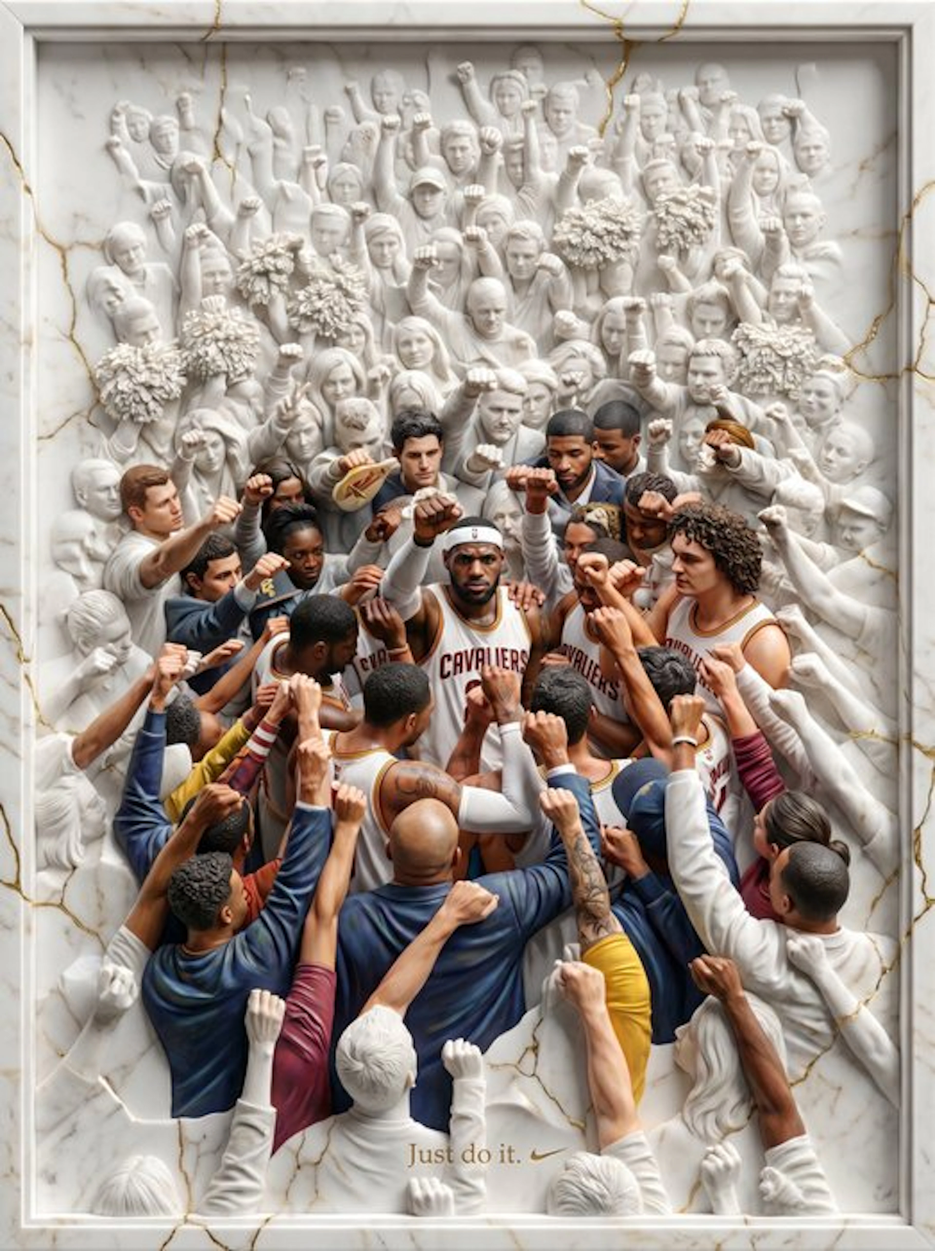 Makayhos - [Canvas XL] King James – Golden Promise - 1/5