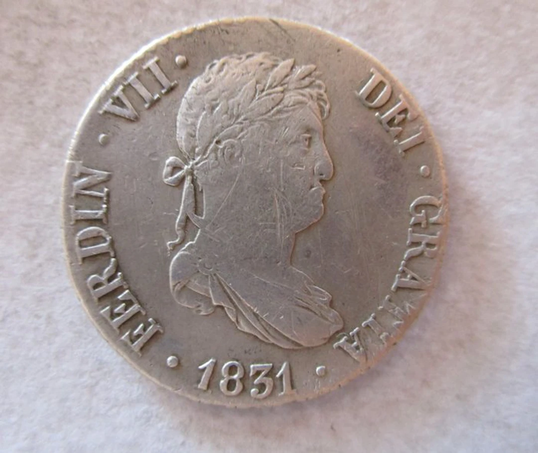 Spain. Fernando VII. 2 Reales 1831 Madrid AJ (No reserve price)