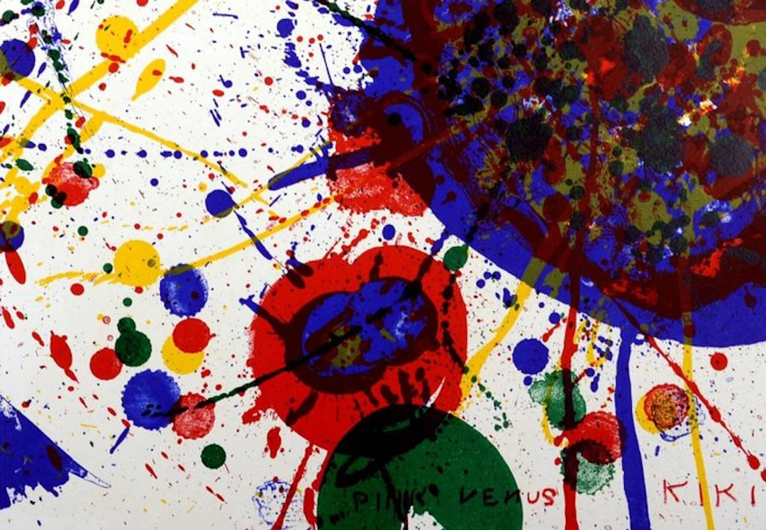 Sam Francis (1923-1994) - Black Stone