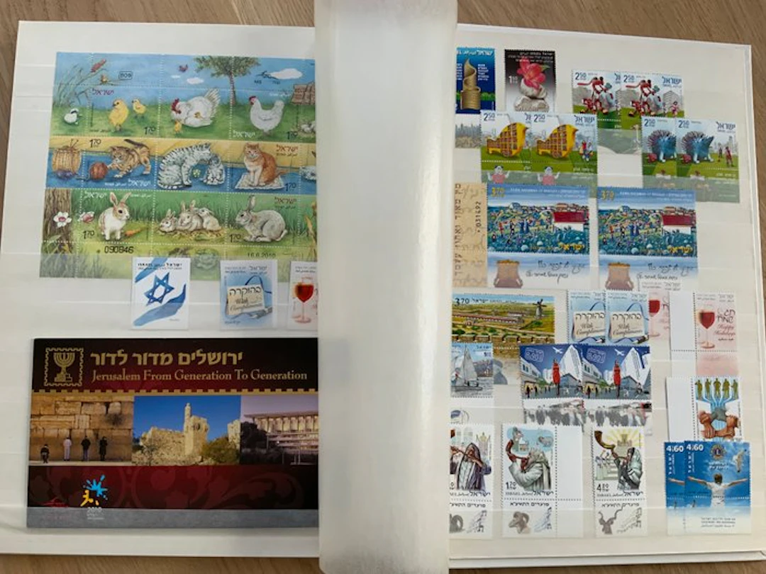 Israel 2010 - Weitgehend überkomplette Deluxe Sammlung mit Kleinbogen