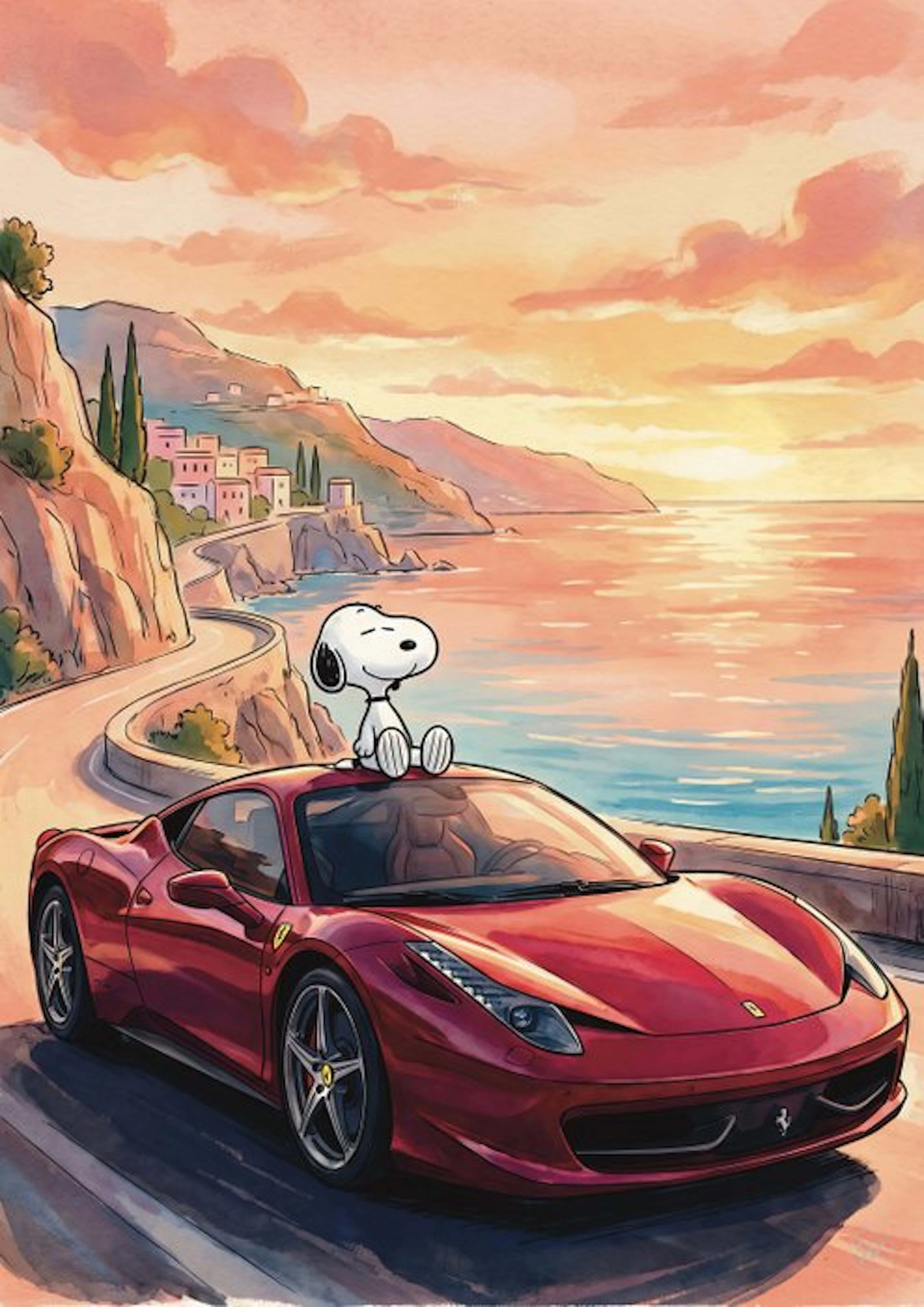 SDIMART 1996 - Snoopy - FERRARI 458 ITALIA 2009 Engines...