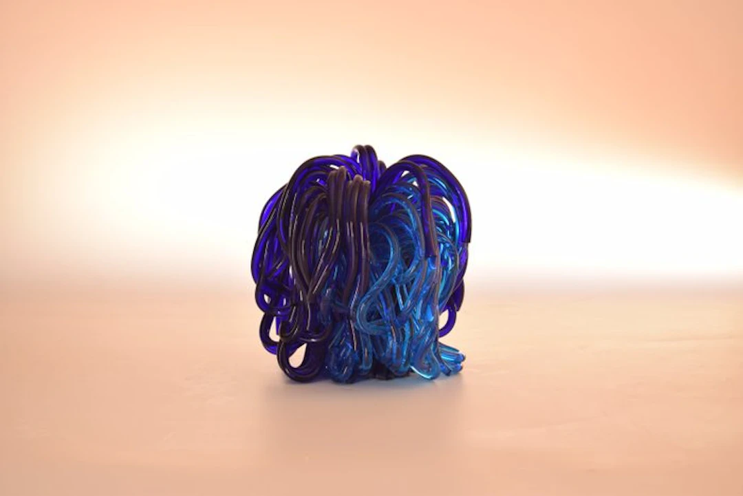 Eros Raffael - Sculpture, MEDUSA 02ME2026 - 21 cm - Murano glass