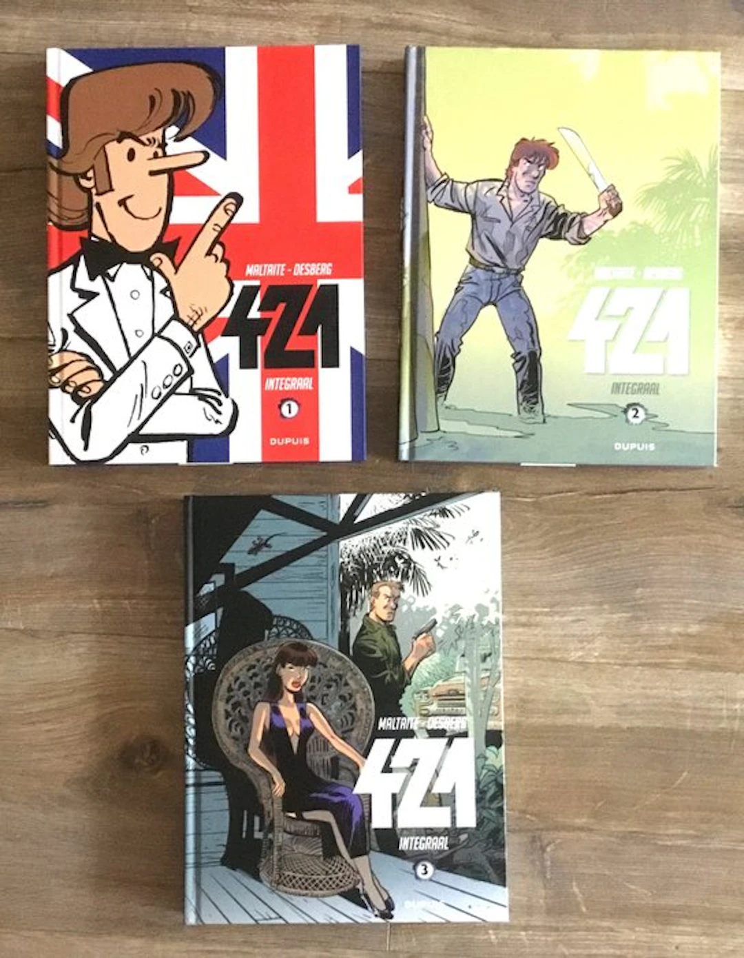 421 1 t/m 3 - Integraal HC - 3 Album - First edition - 2022/2023