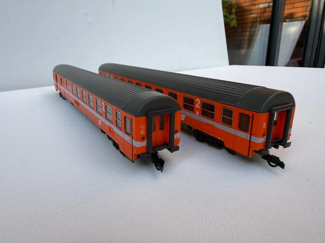 Roco H0 - 44663, 44664 - Model train wagon (2) - ÖBB