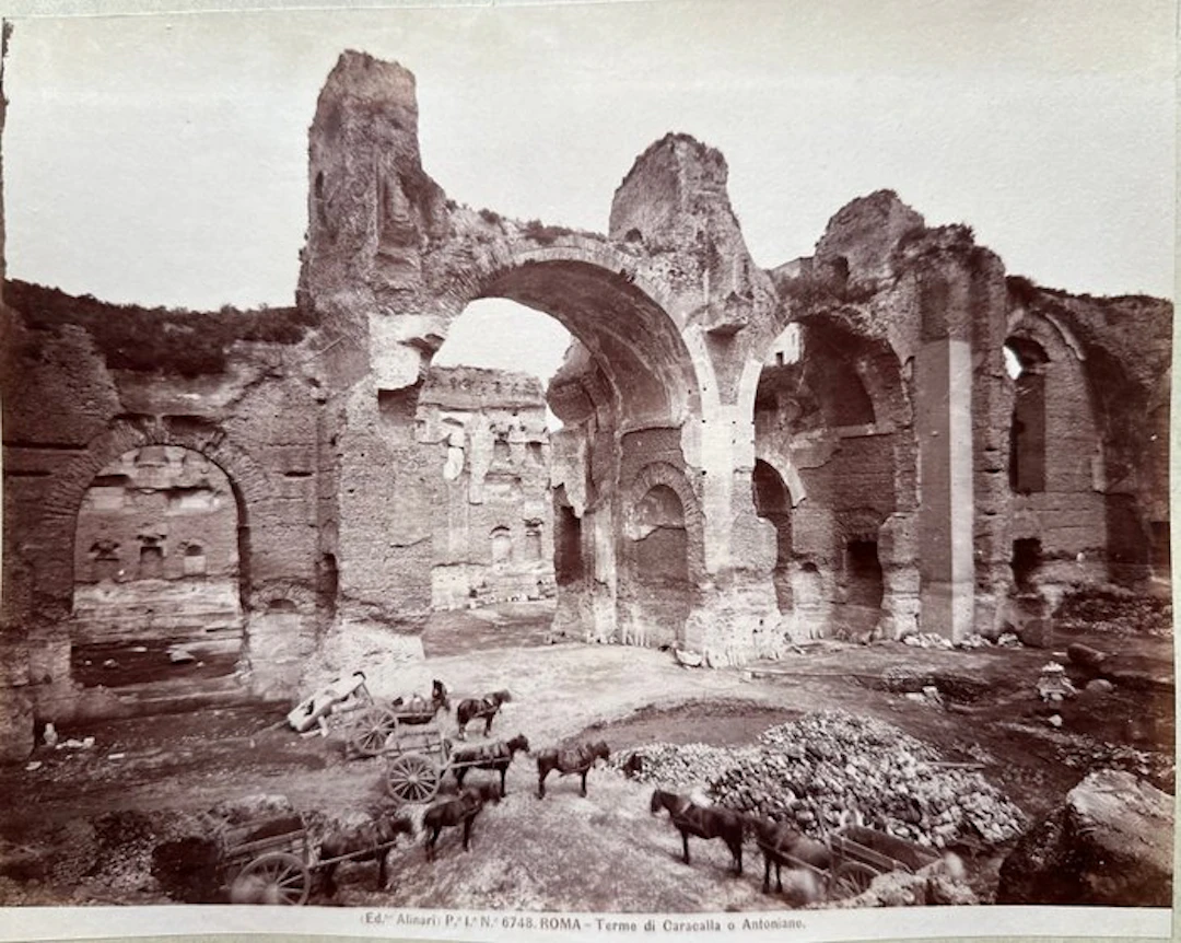 Alinari - Roma - Collezione di quattro fotografie antiche dell’800