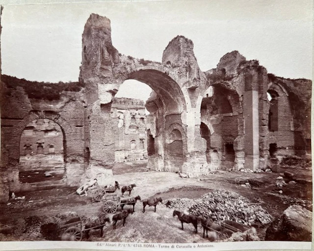 Alinari - Roma - Collezione di quattro fotografie antiche dell’800